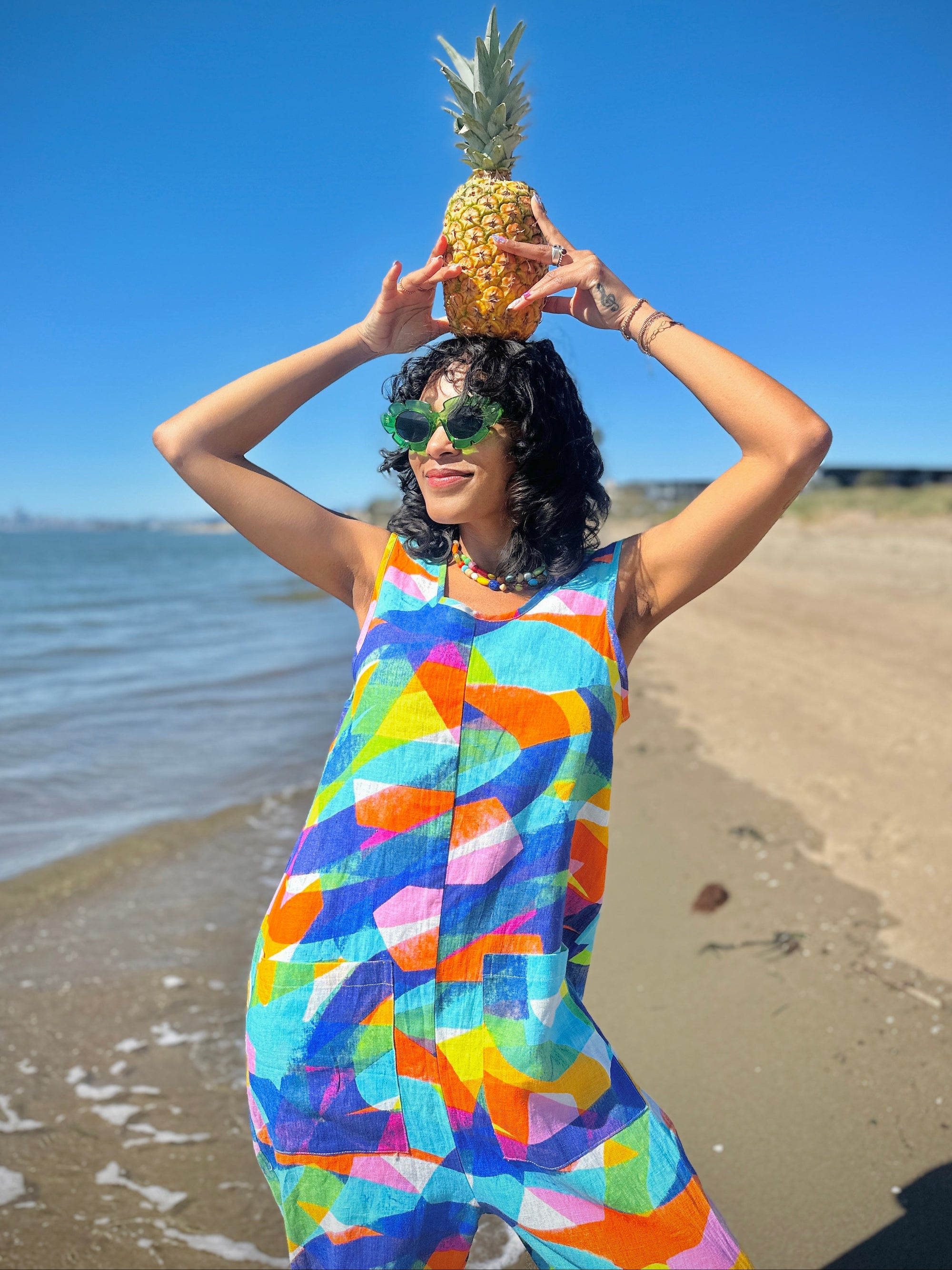 Linen Garden Suit Heatwave