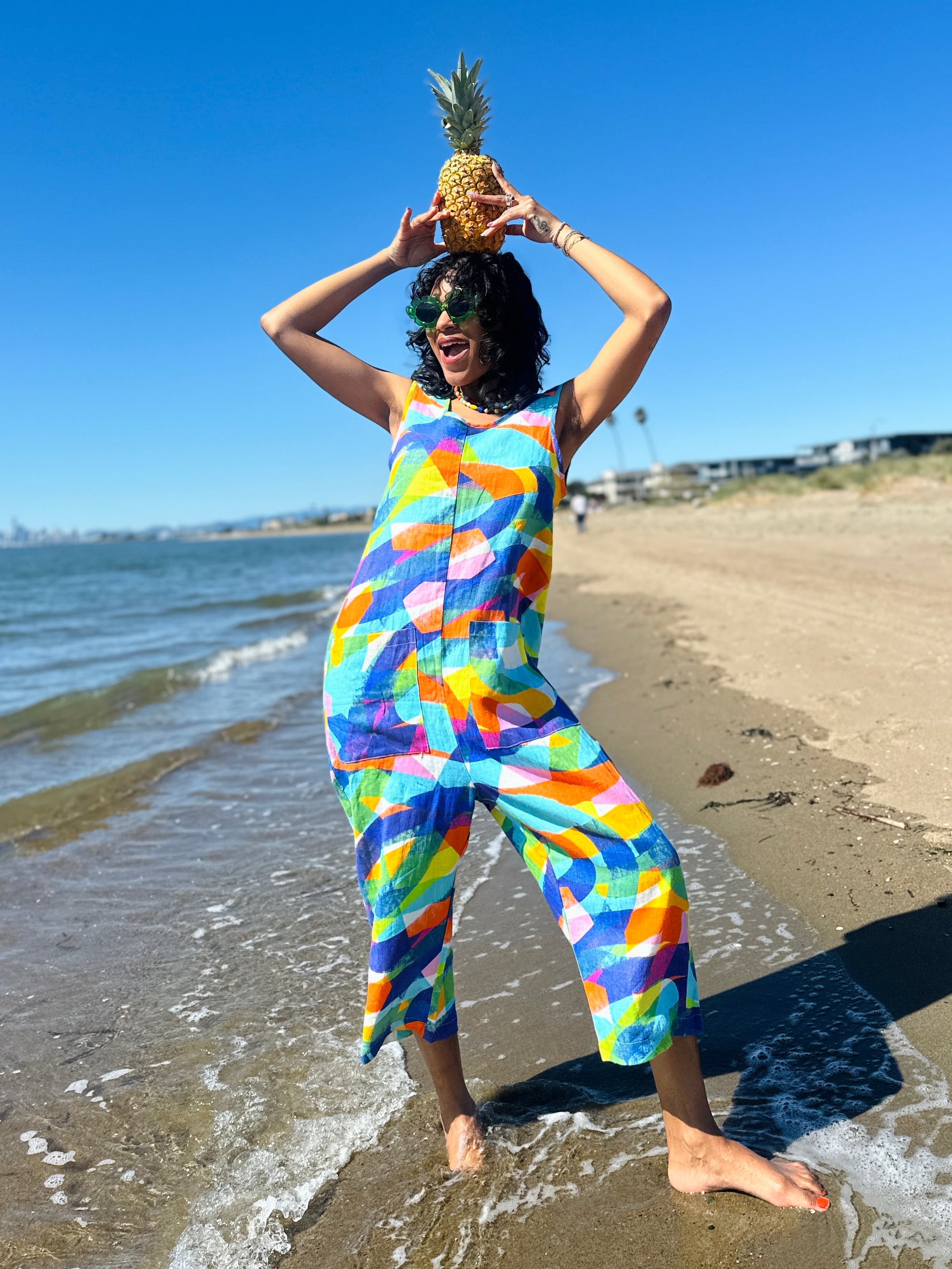 Linen Garden Suit Heatwave