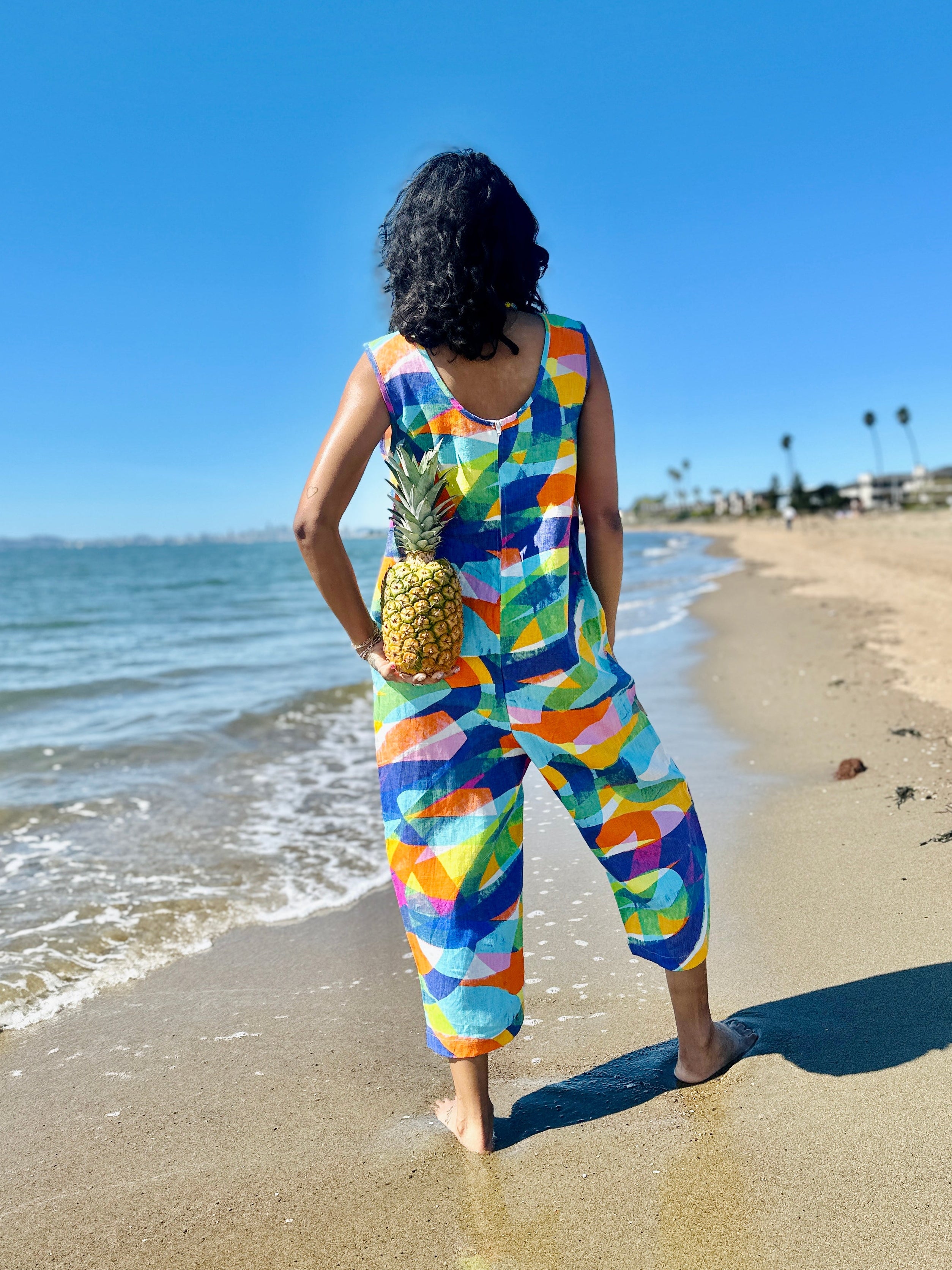 Linen Garden Suit Heatwave