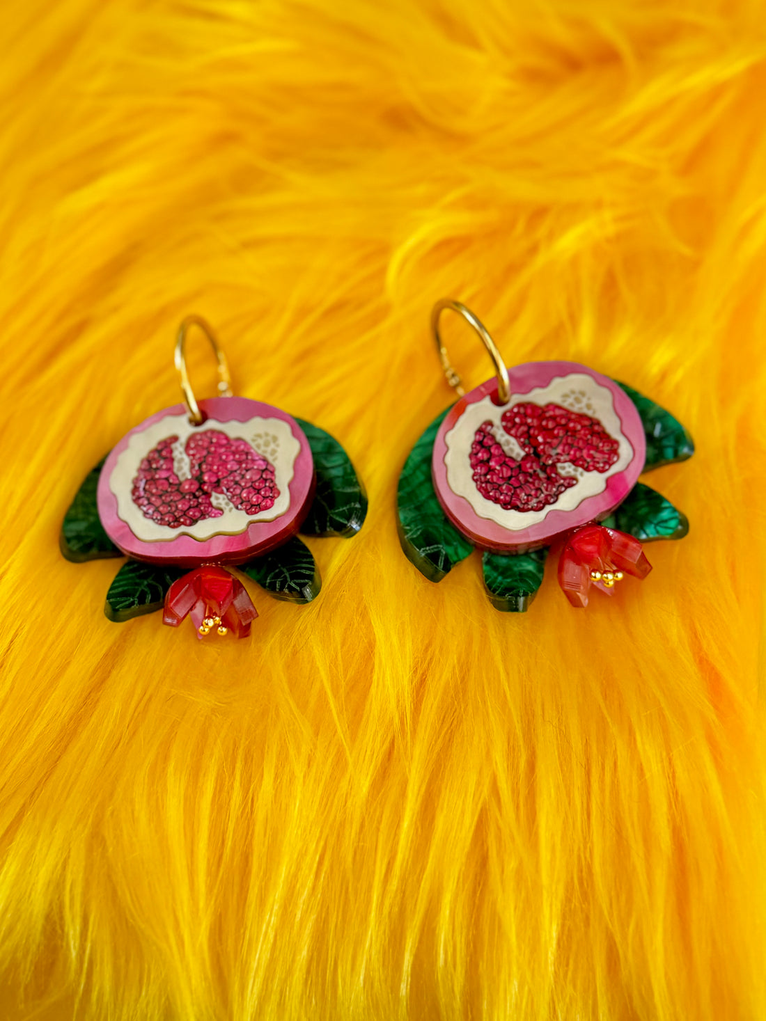 Mackbecks Pomegranate Earrings