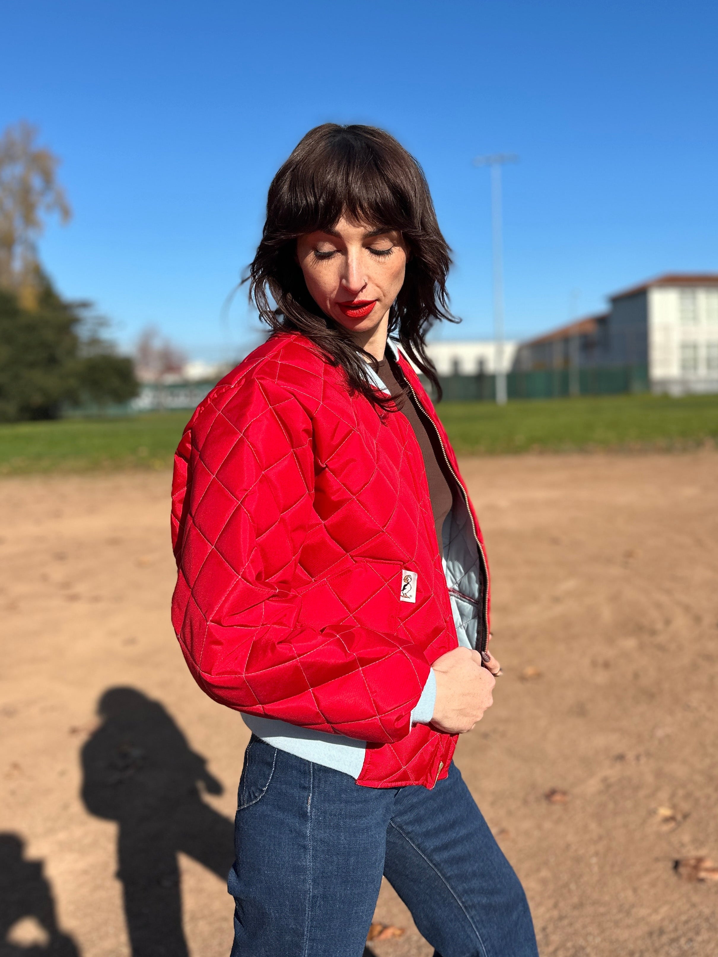 Bomber Jacket Blue/Red *Presale*