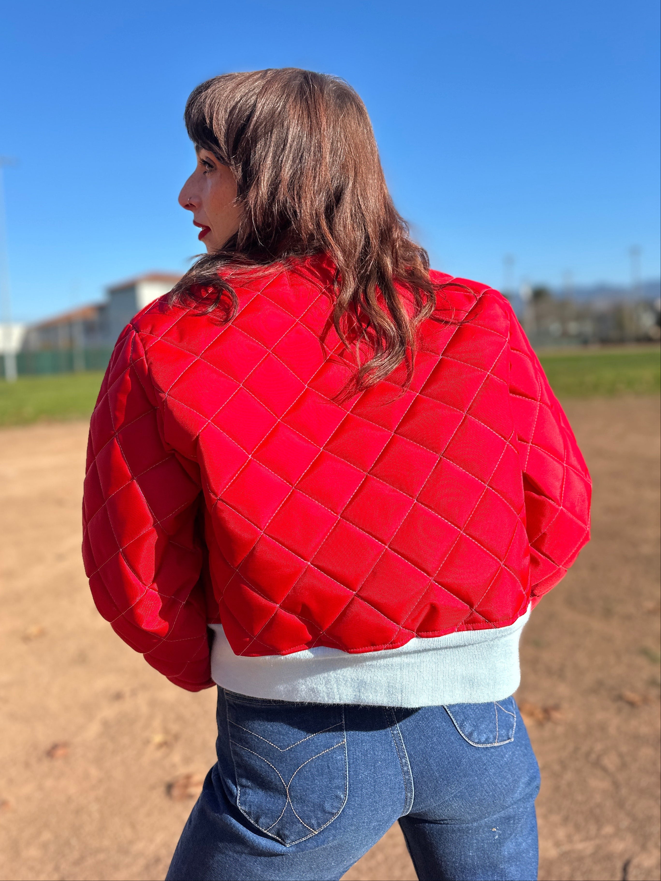 Bomber Jacket Blue/Red *Presale*