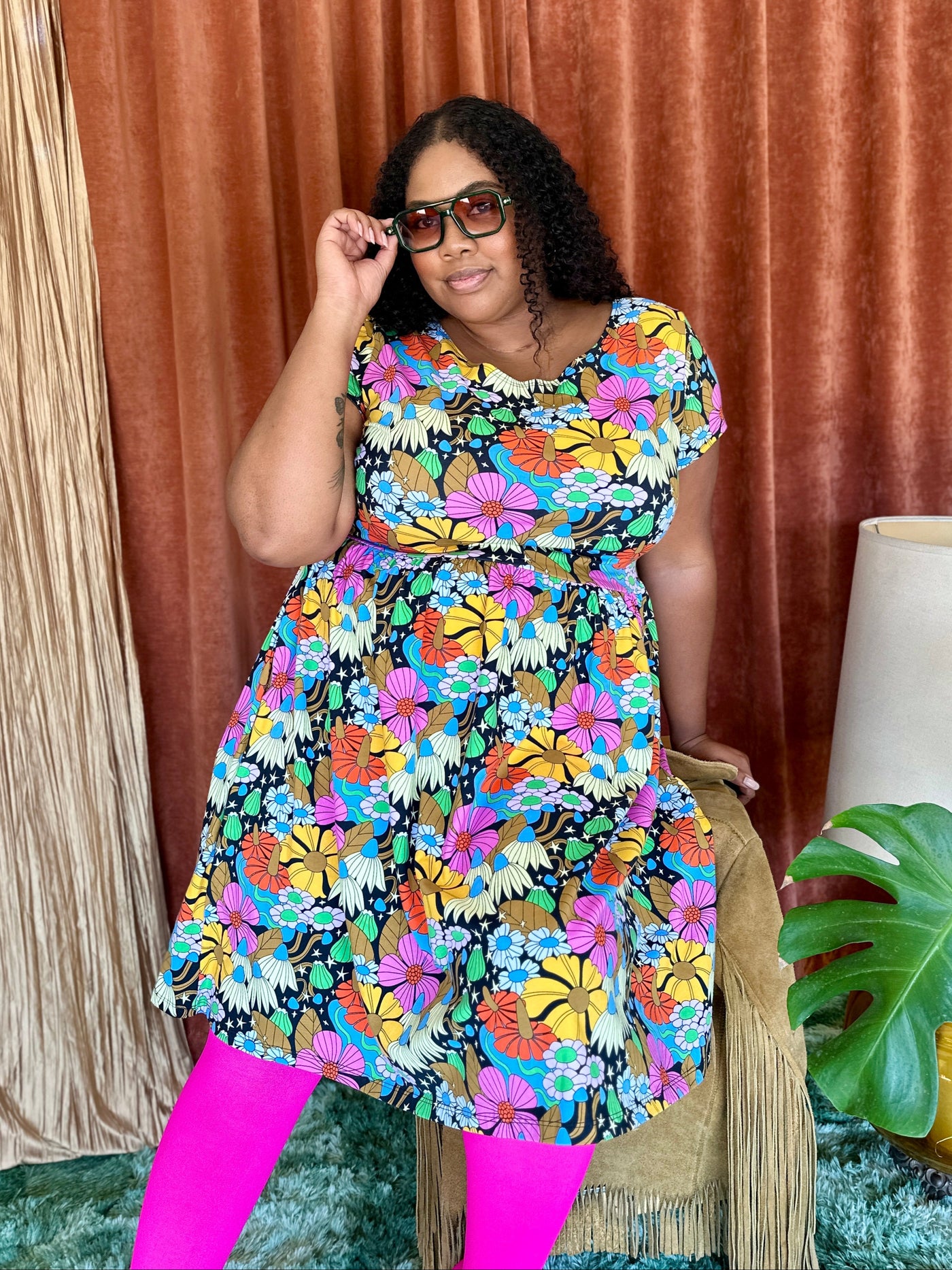 Lucy Cosmic Floral