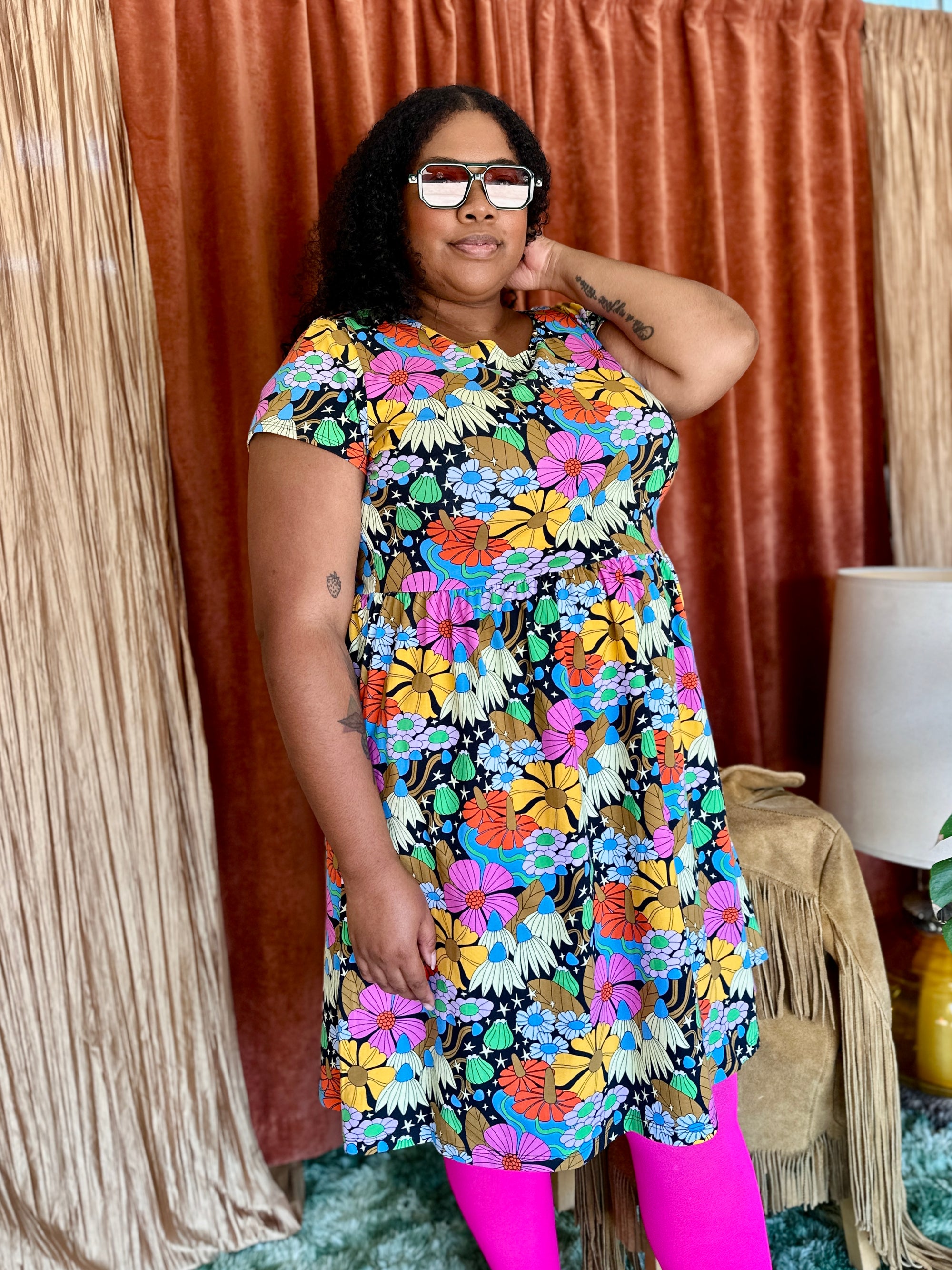 Lucy Cosmic Floral