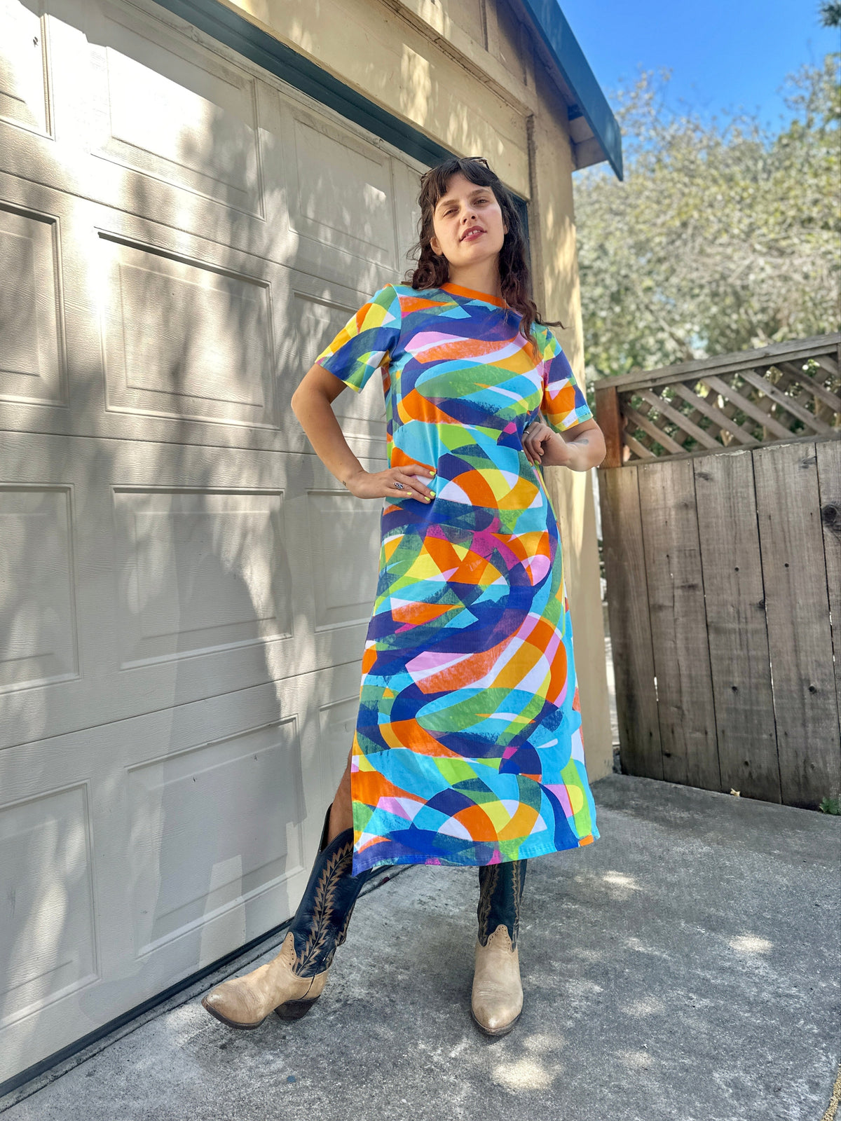 Jersey Maxi Dress Heatwave *Minor imperfections
