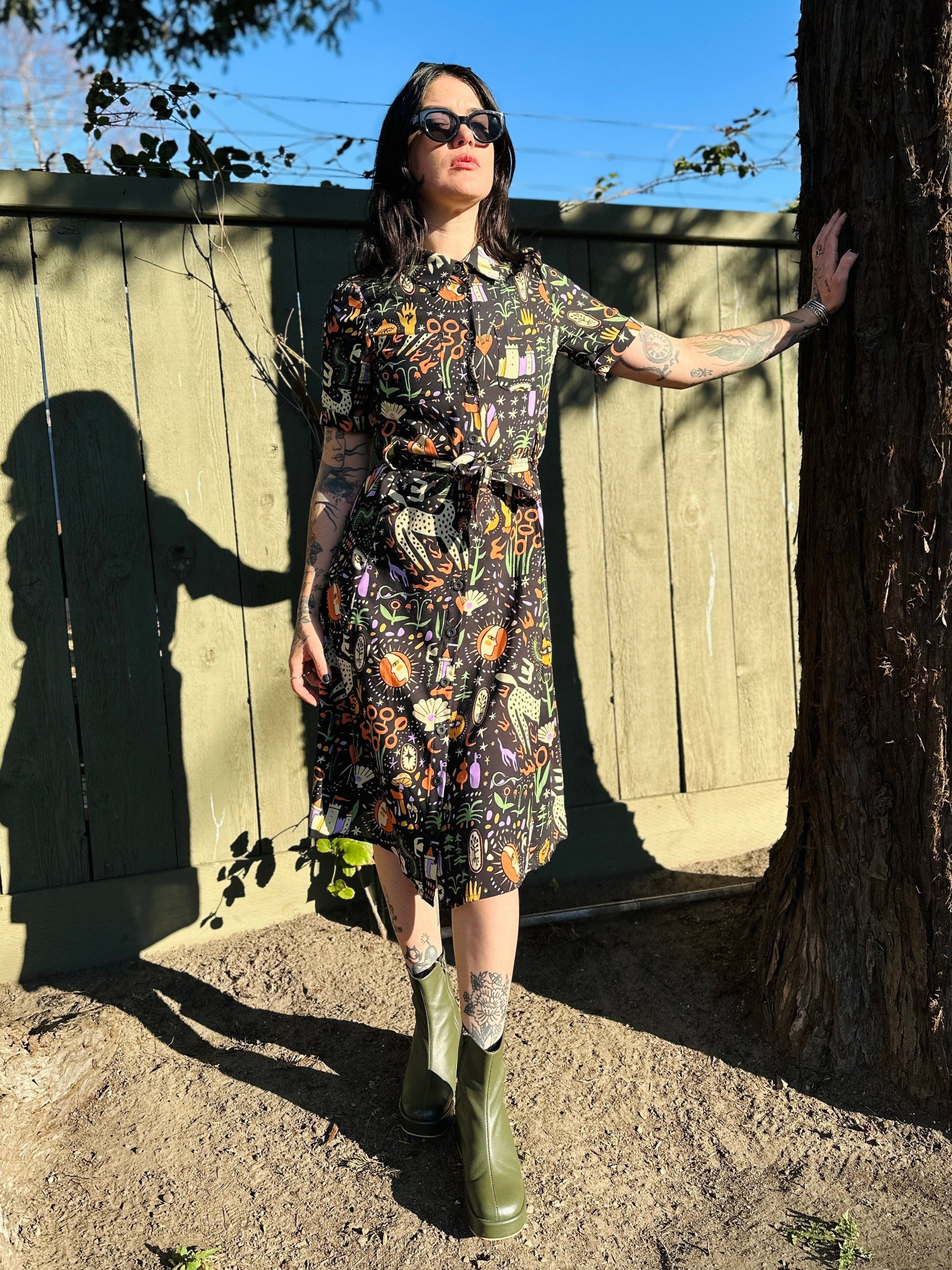 Holiday Dress Tarot Garden