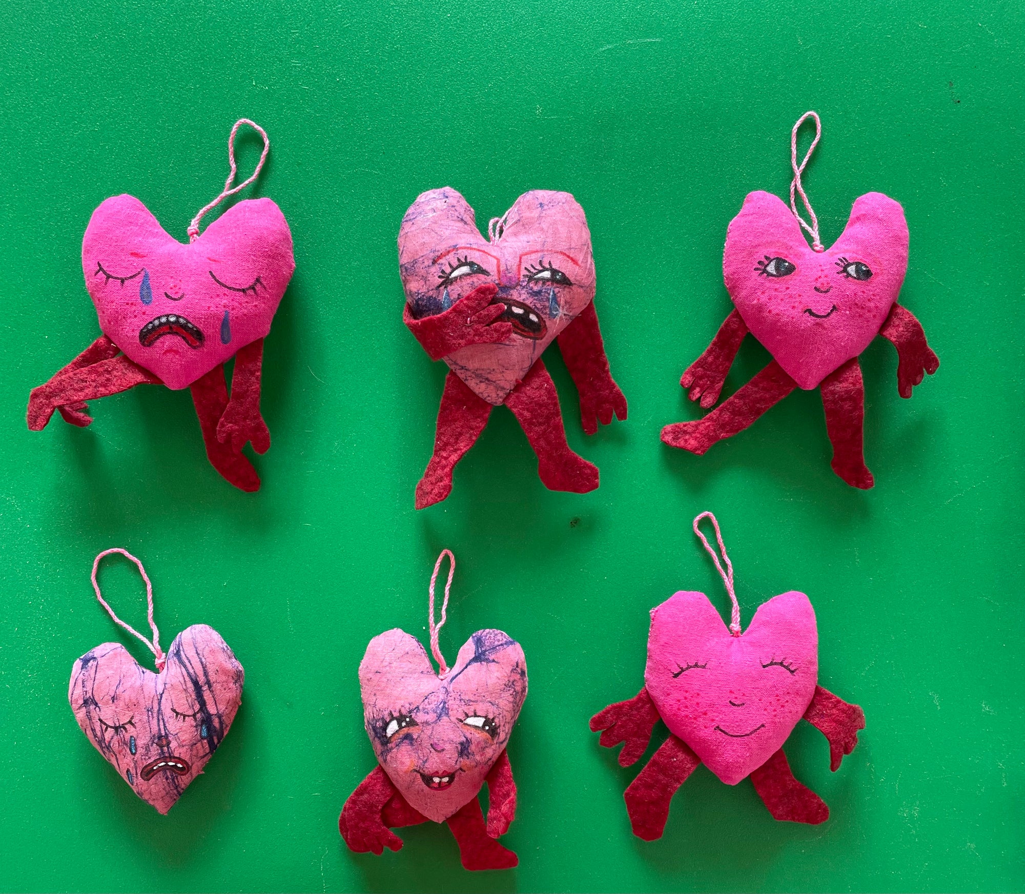 Heart People Charms