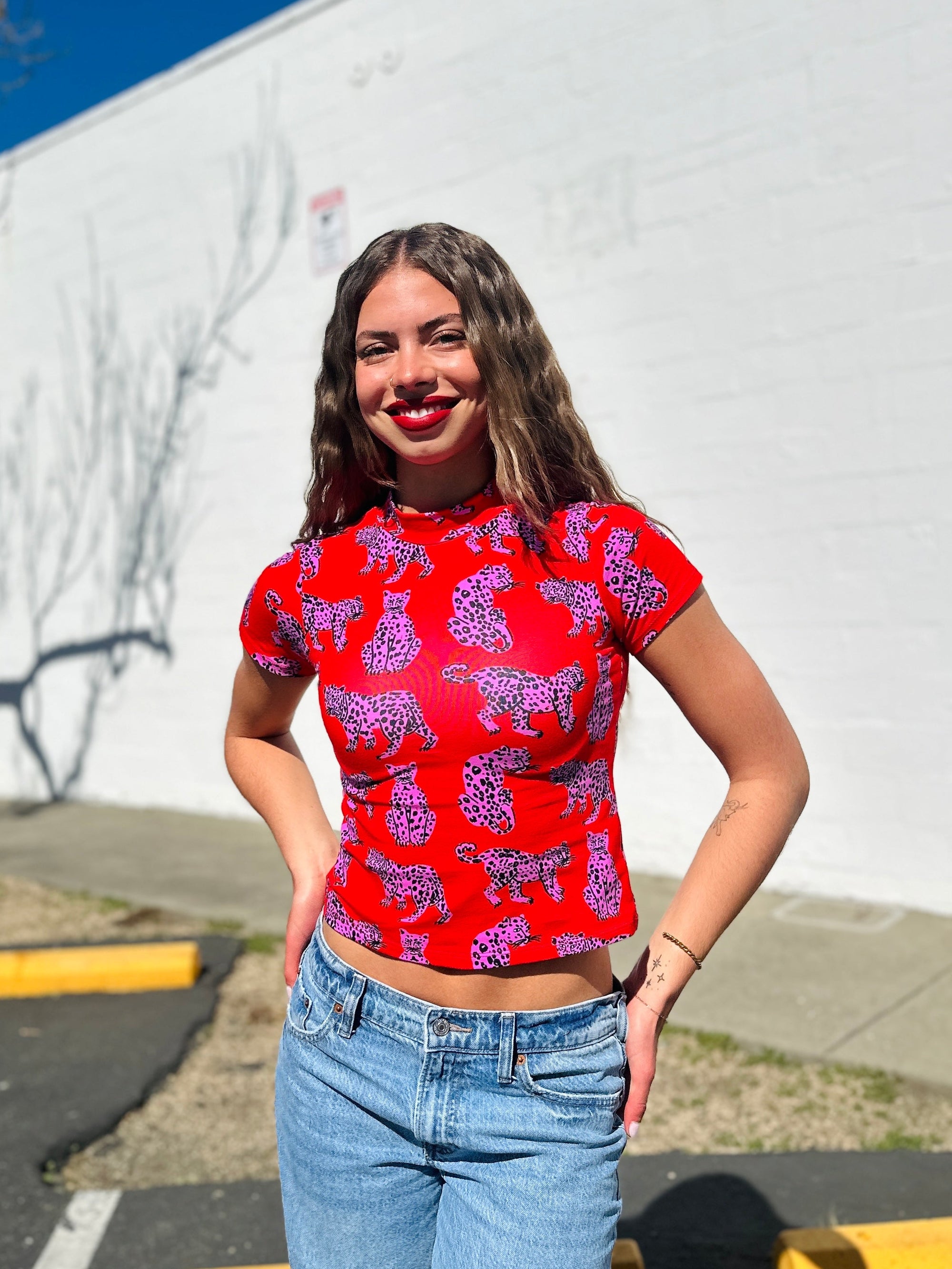 Mock Neck Sondler Cat