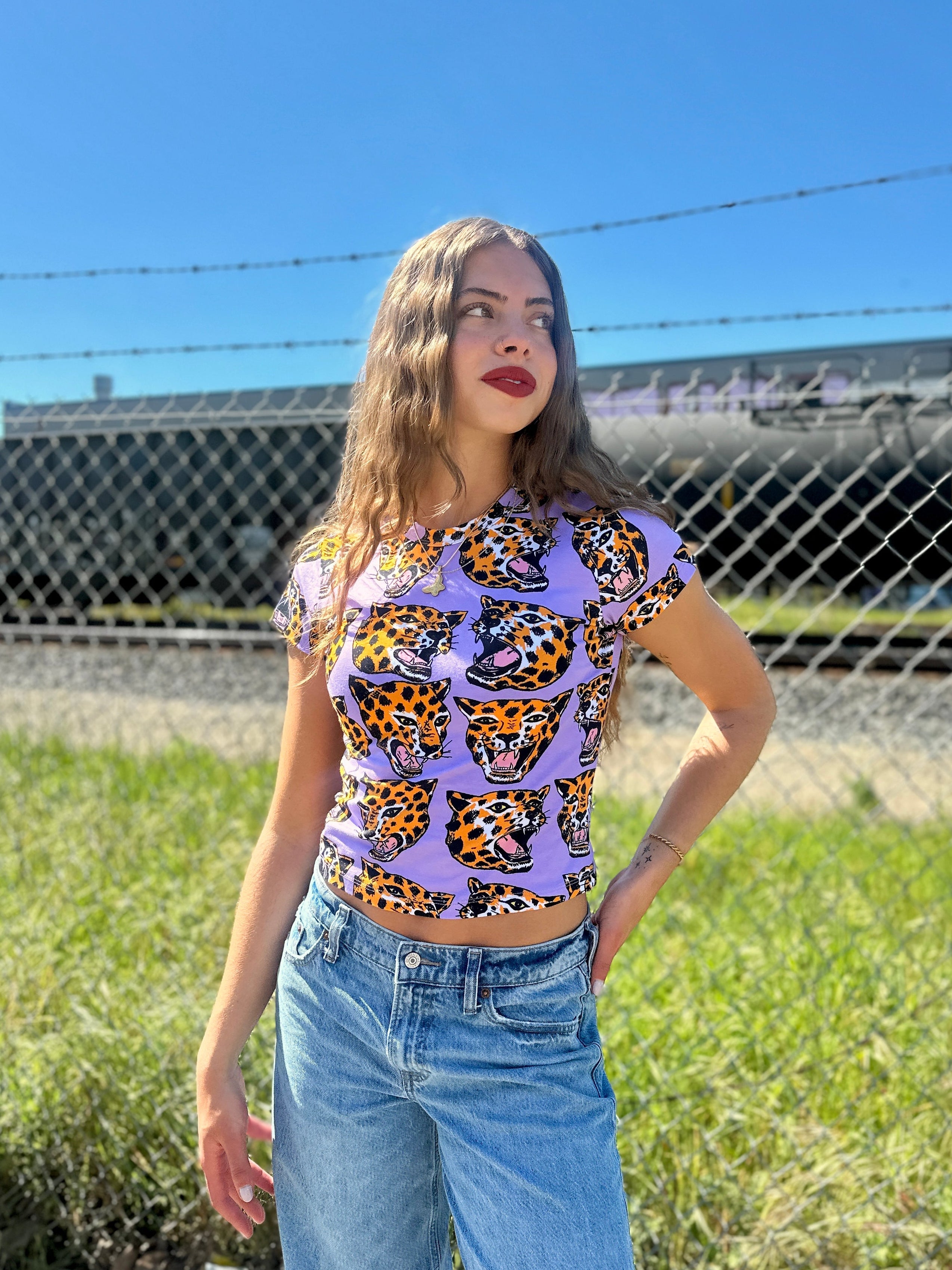 Classic Crew Cheetah Head
