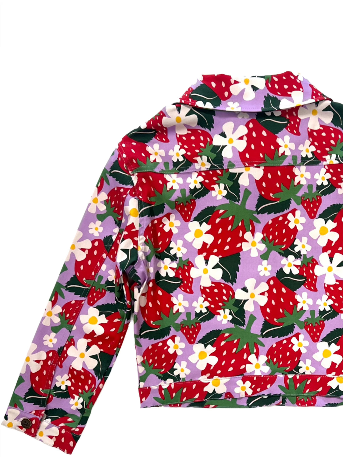 Twill Shorty Jacket Berries