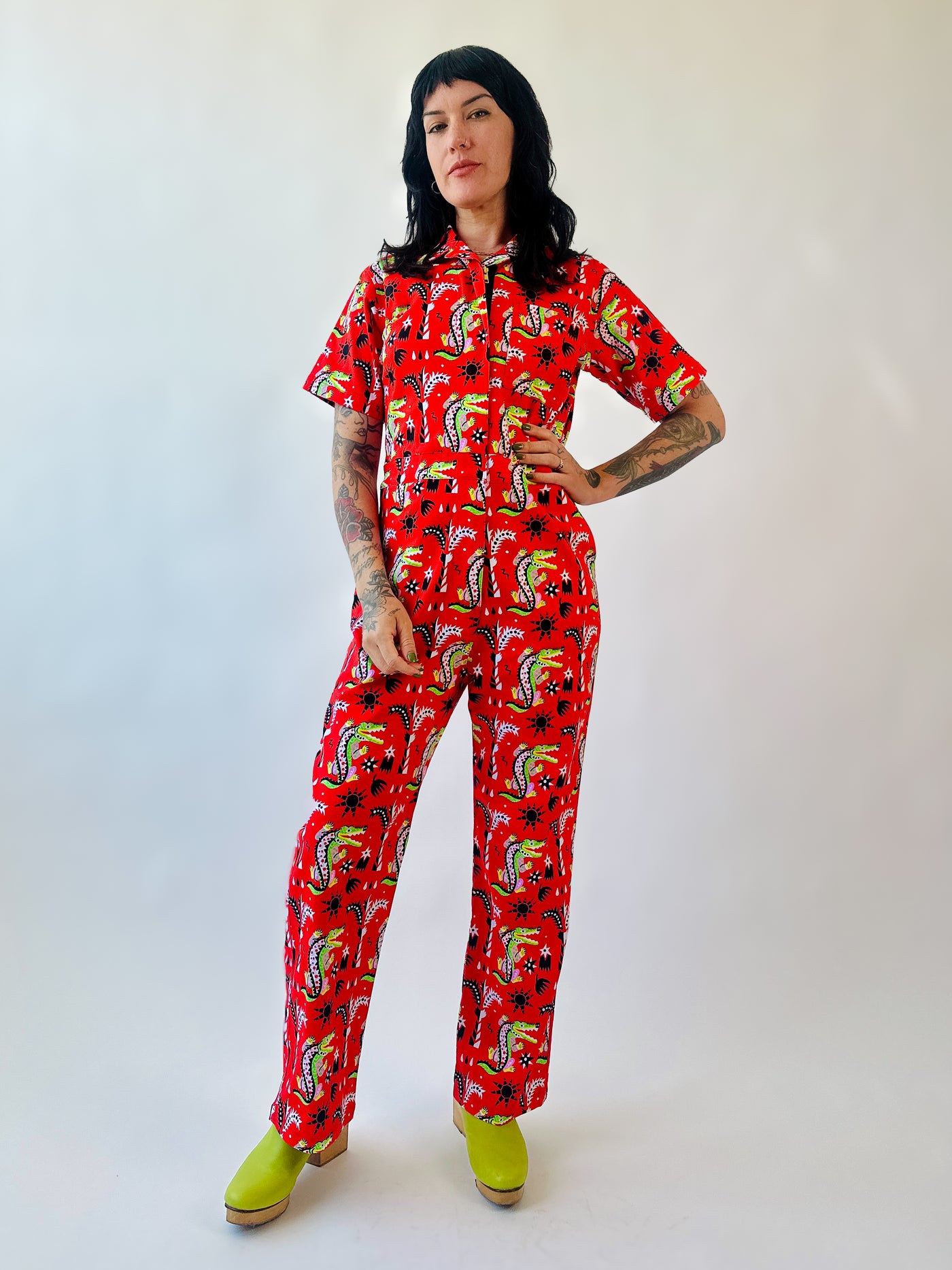Twill Coveralls Crocodilo