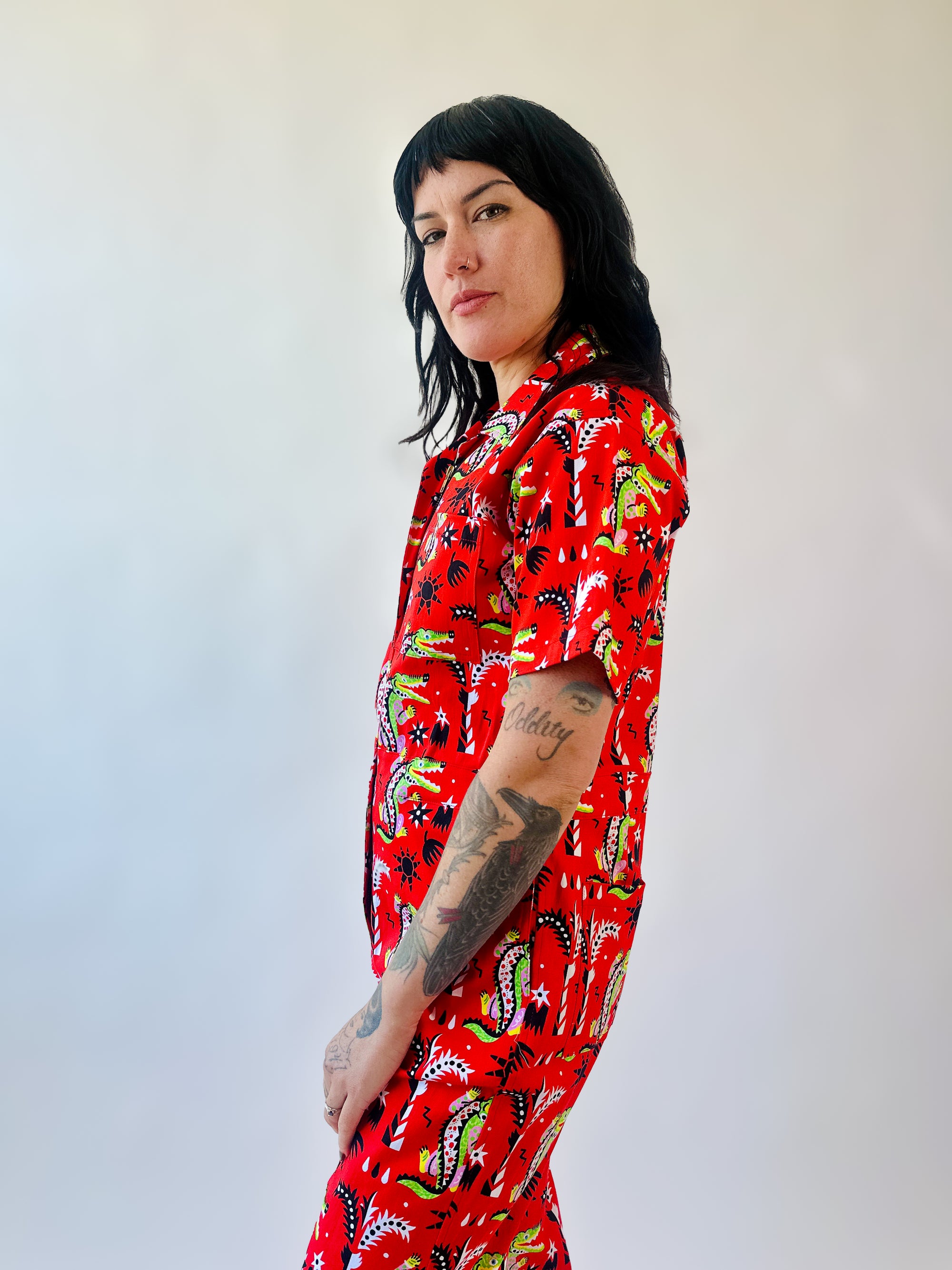 Twill Coveralls Crocodilo