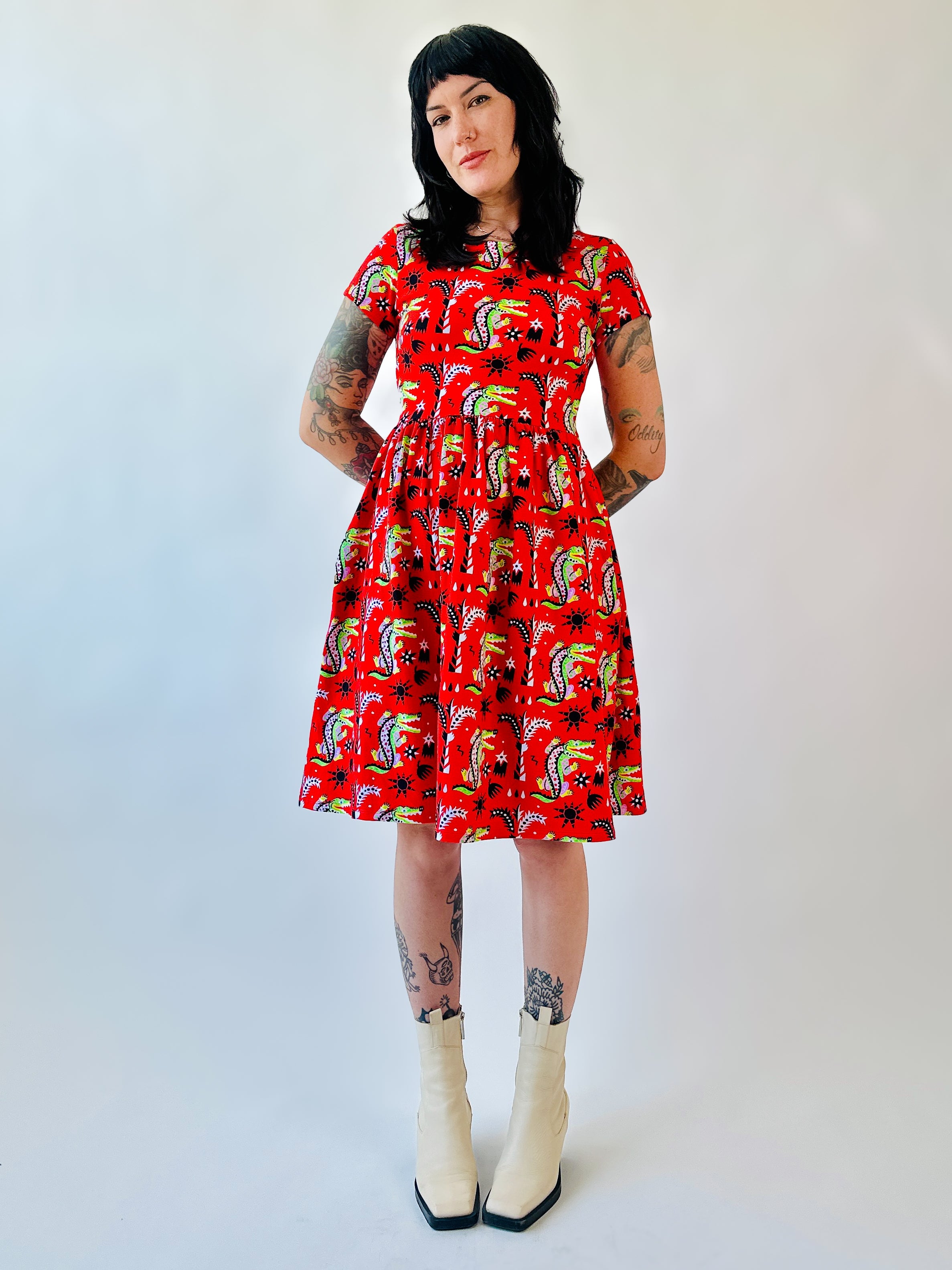 Lucy Dress Crocodilo