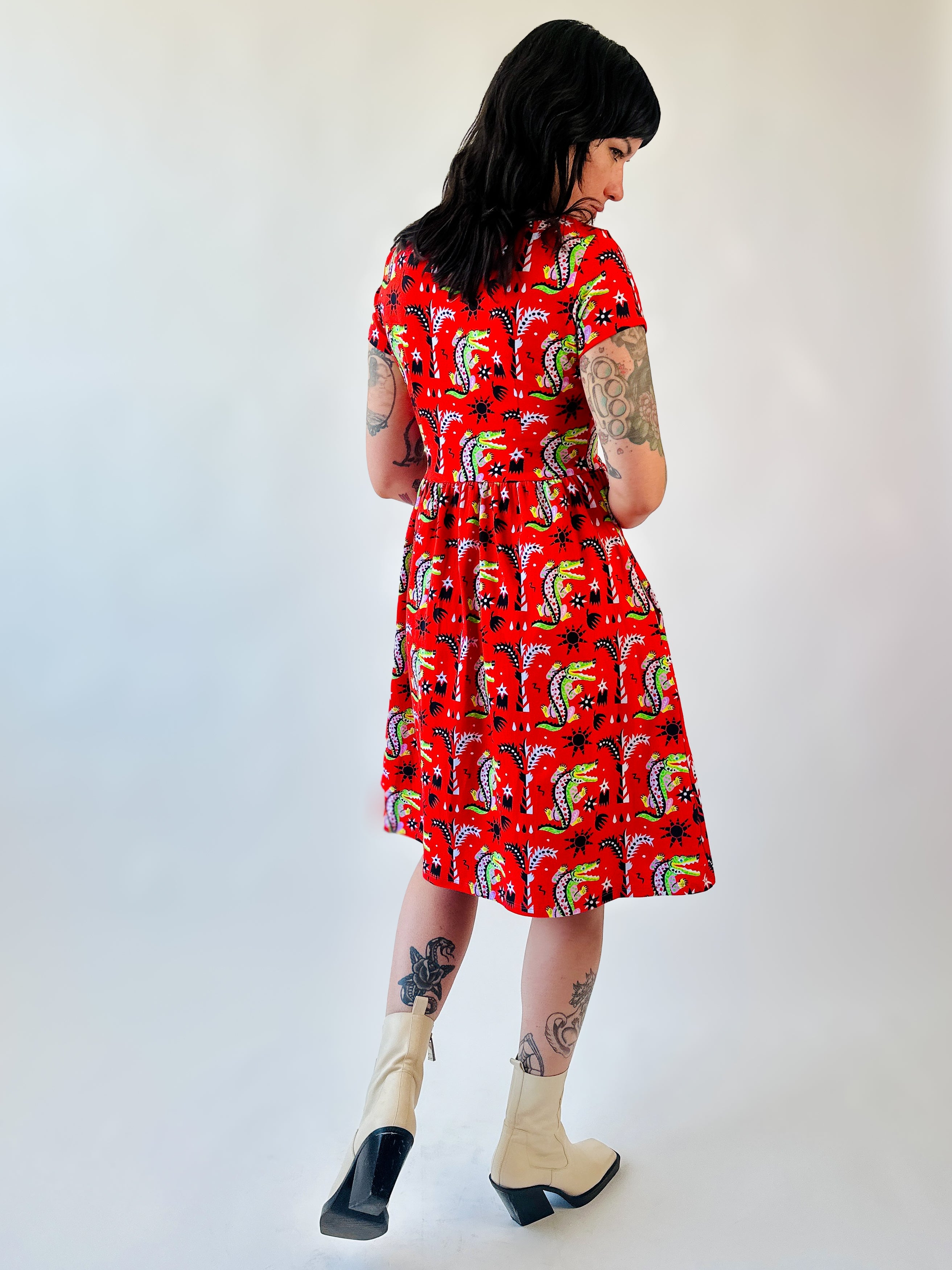 Lucy Dress Crocodilo