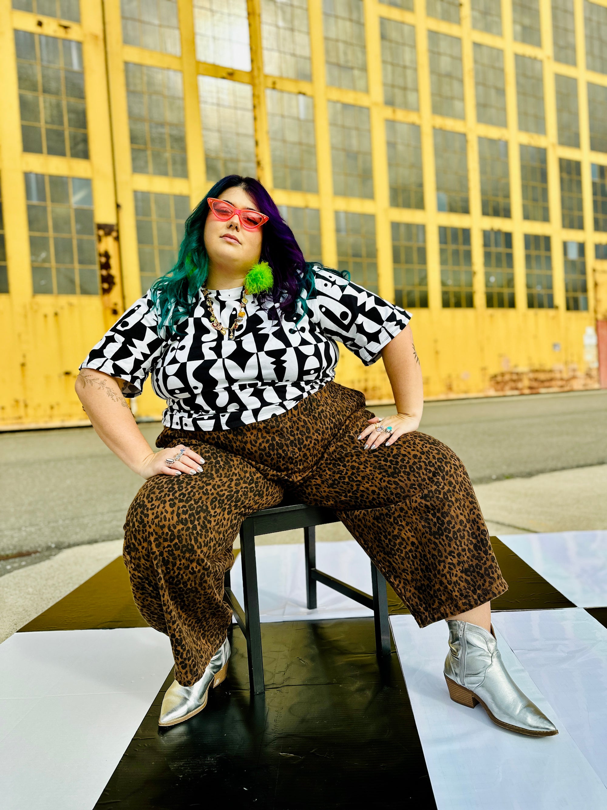 Oversized Tee Illusions