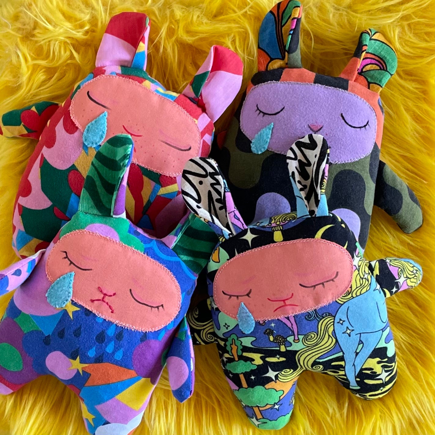 Large Love Bunny Dolls