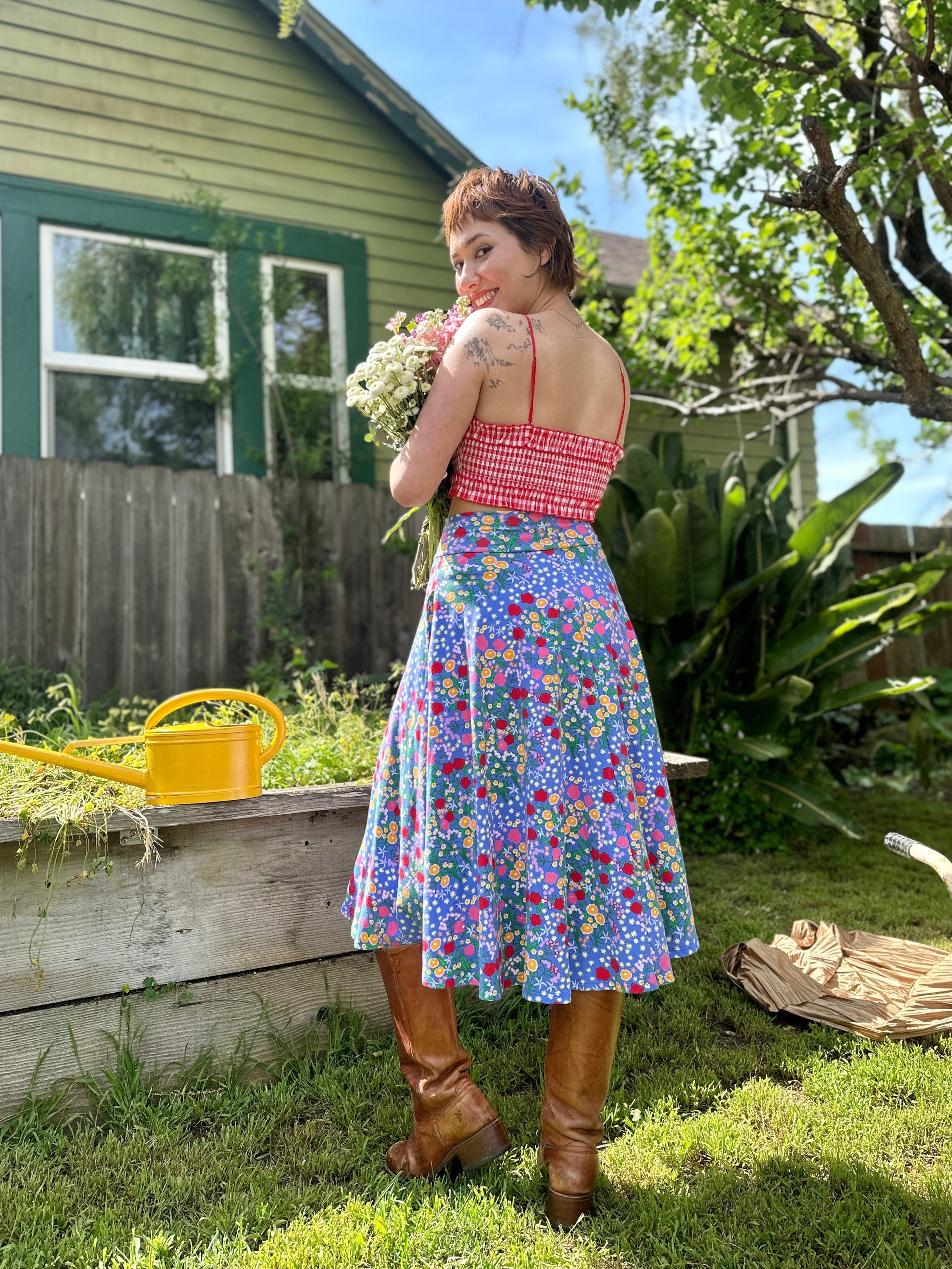 Francis Skirt Super Bloom