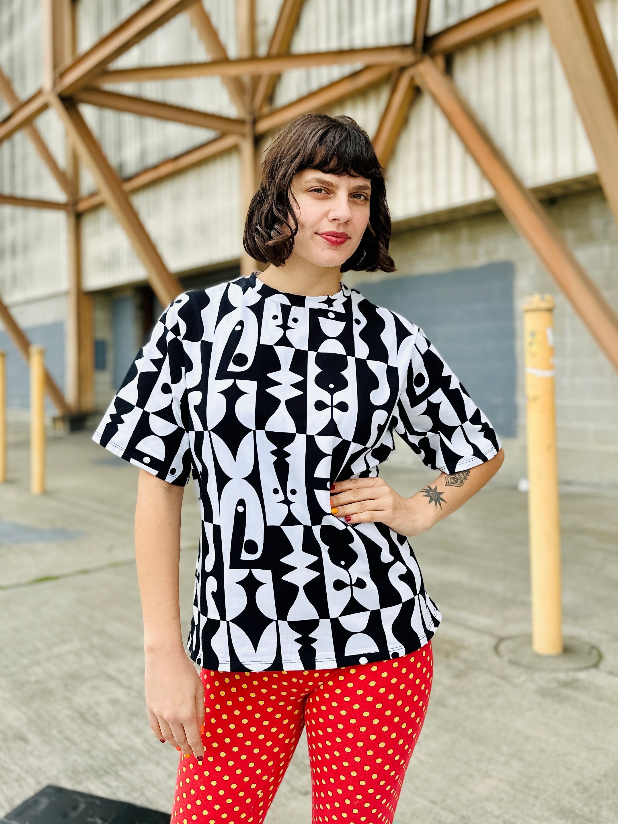 Oversized Tee Illusions