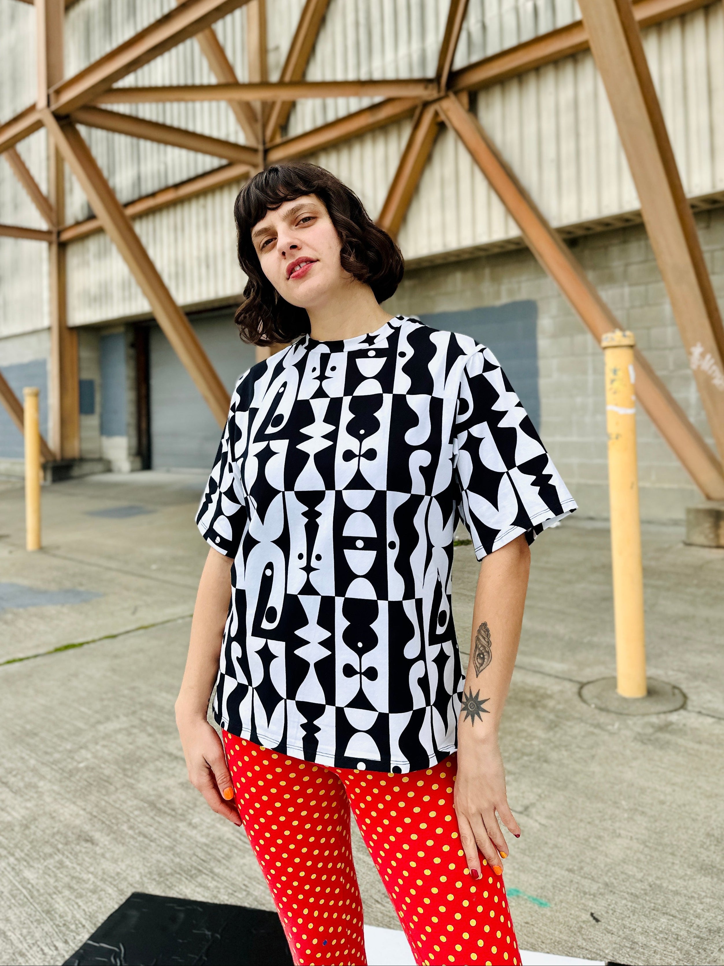 Oversized Tee Illusions