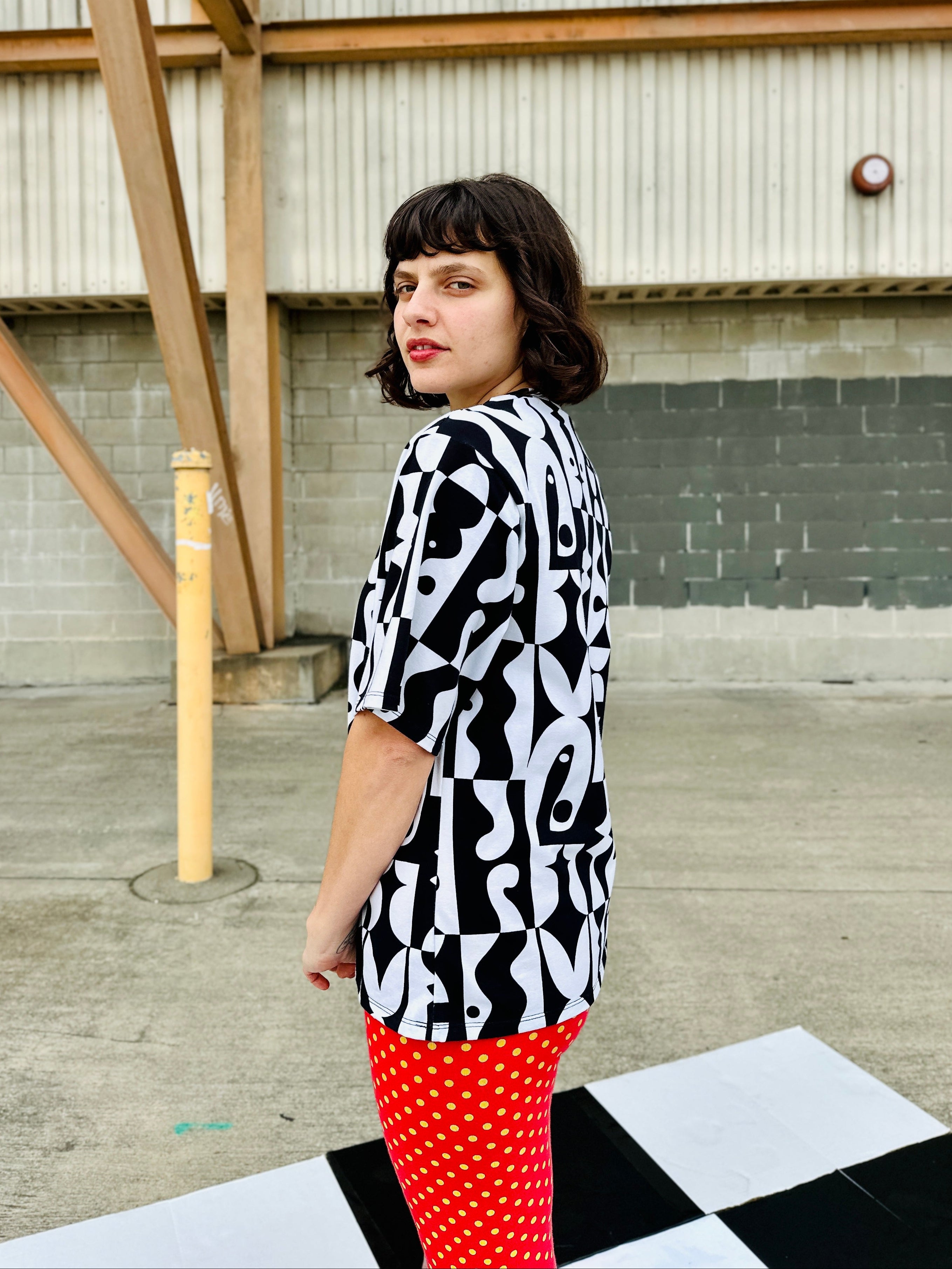 Oversized Tee Illusions