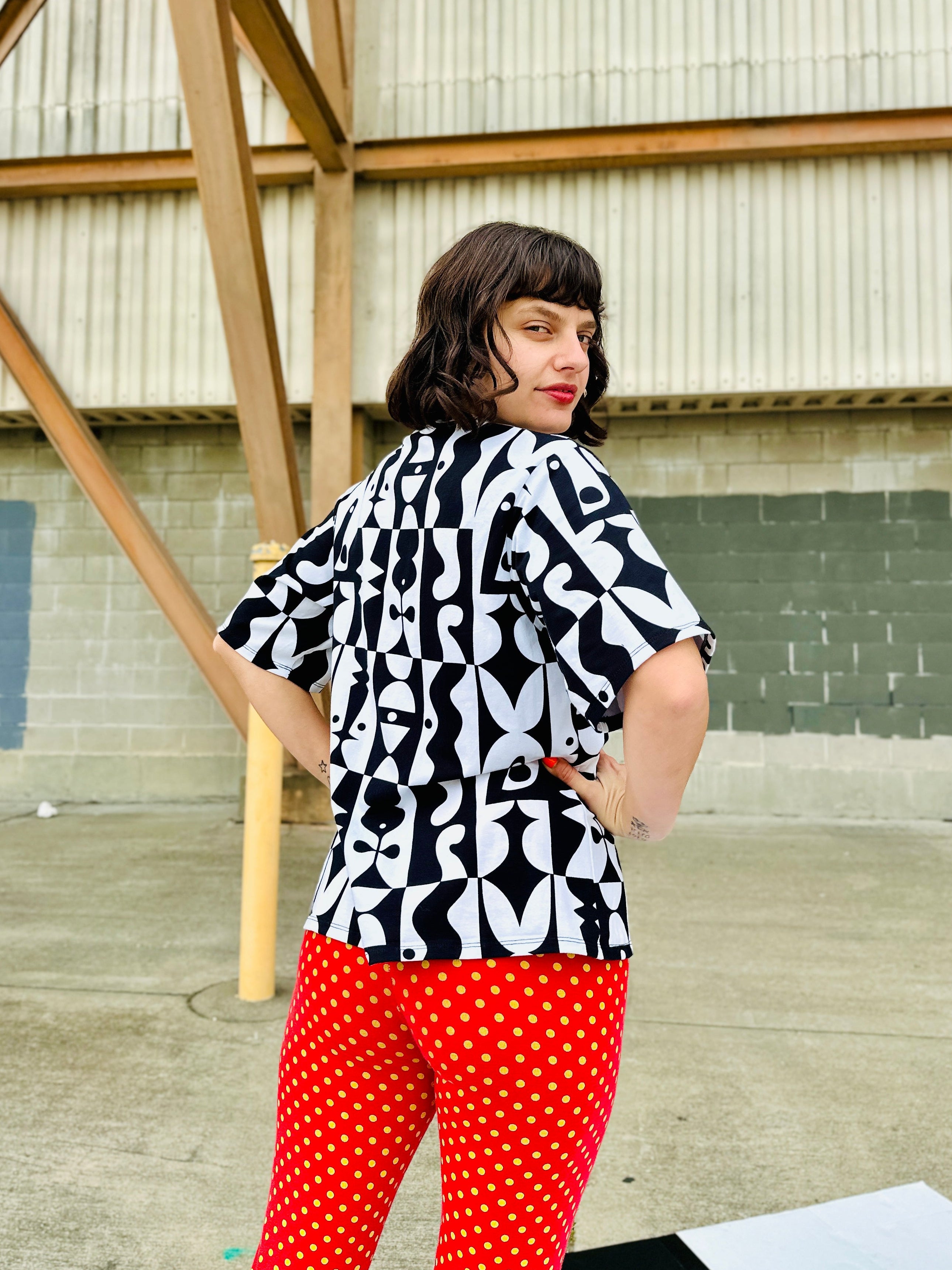 Oversized Tee Illusions