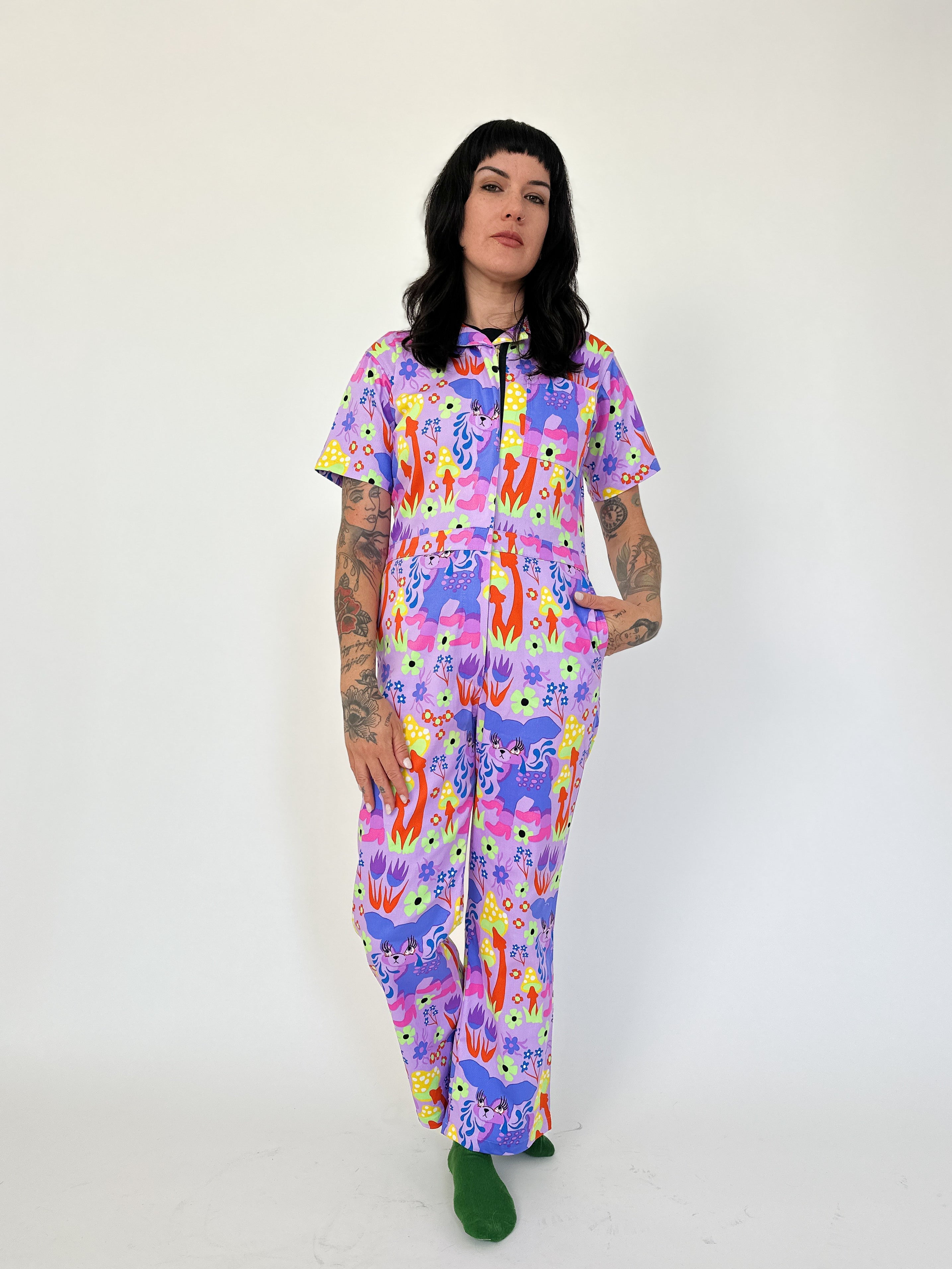 Twill Coveralls Cry Baby