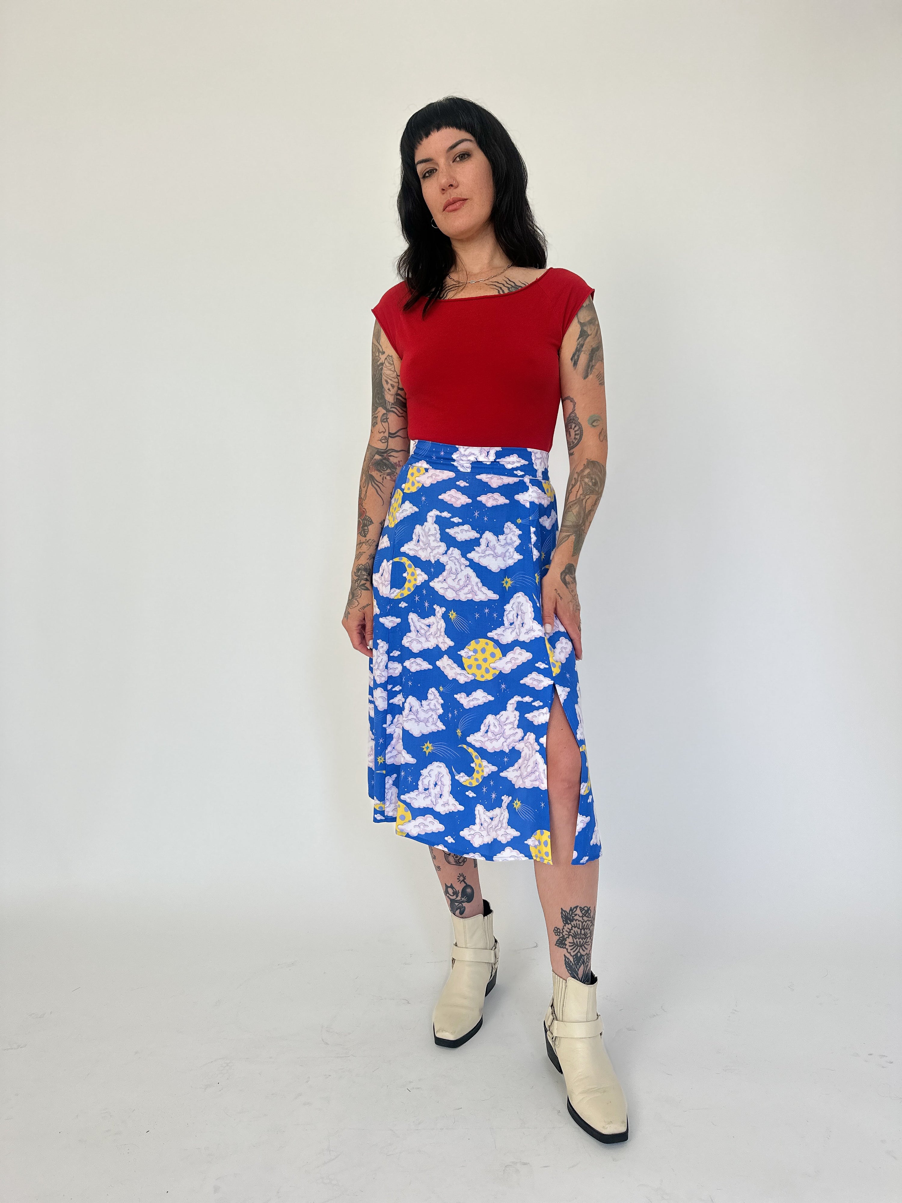 Slip Skirt Cloud People