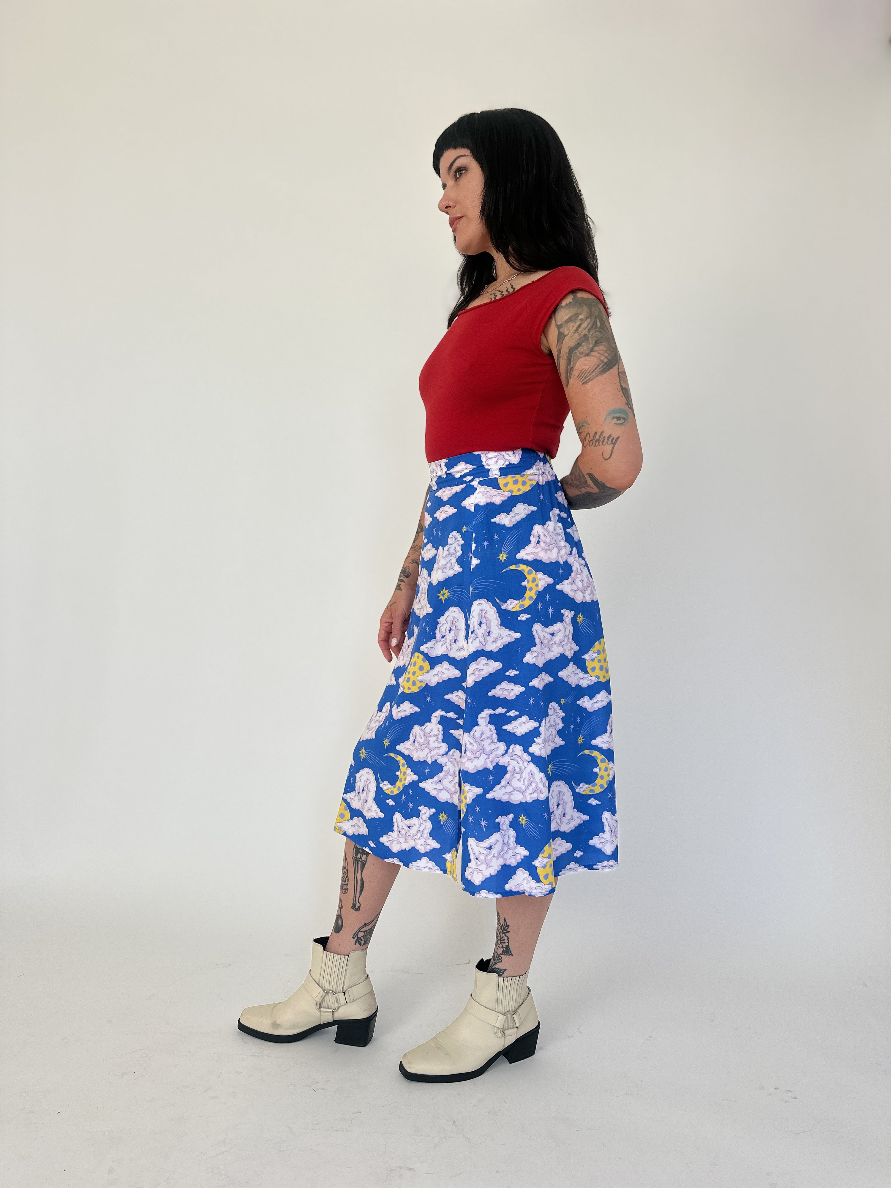 Slip Skirt Cloud People