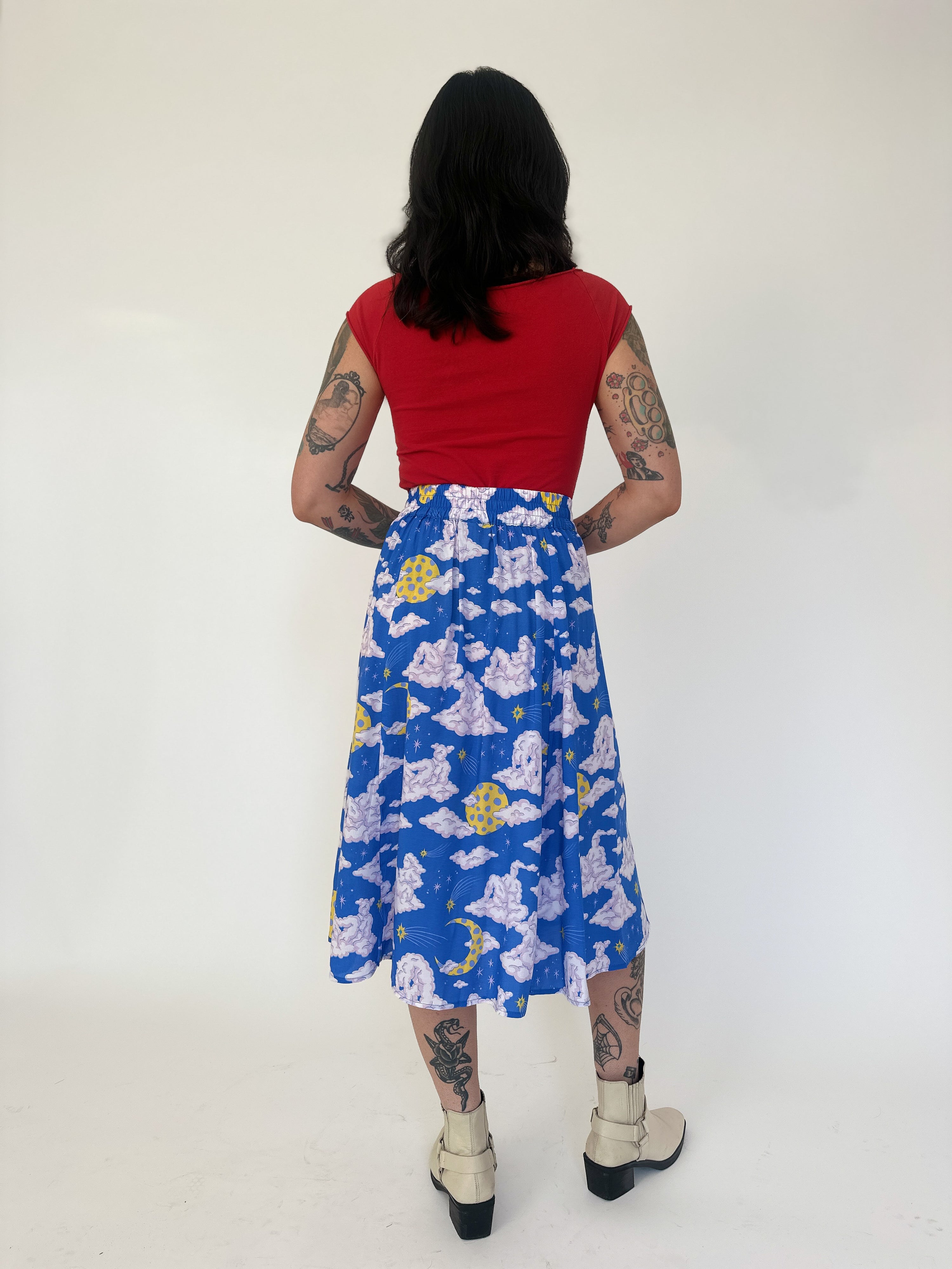 Slip Skirt Cloud People