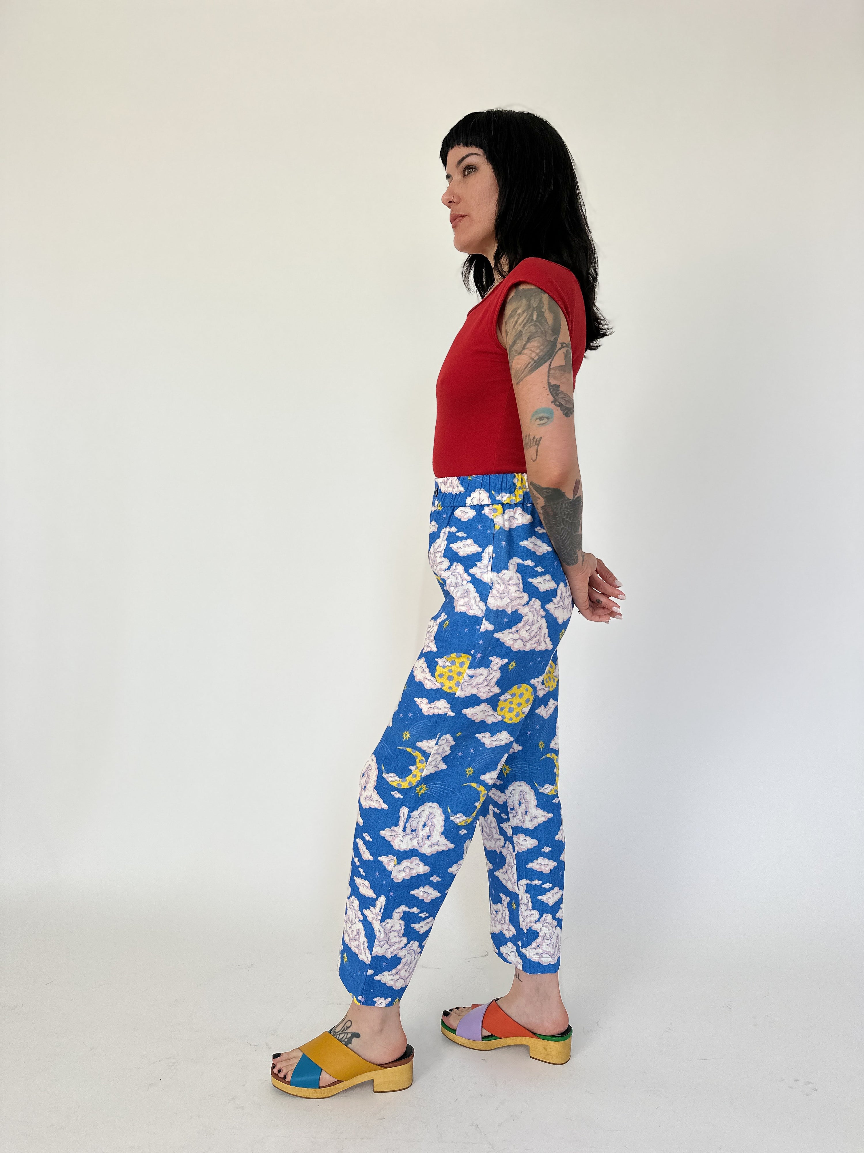 Linen Catalina Pant Cloud People