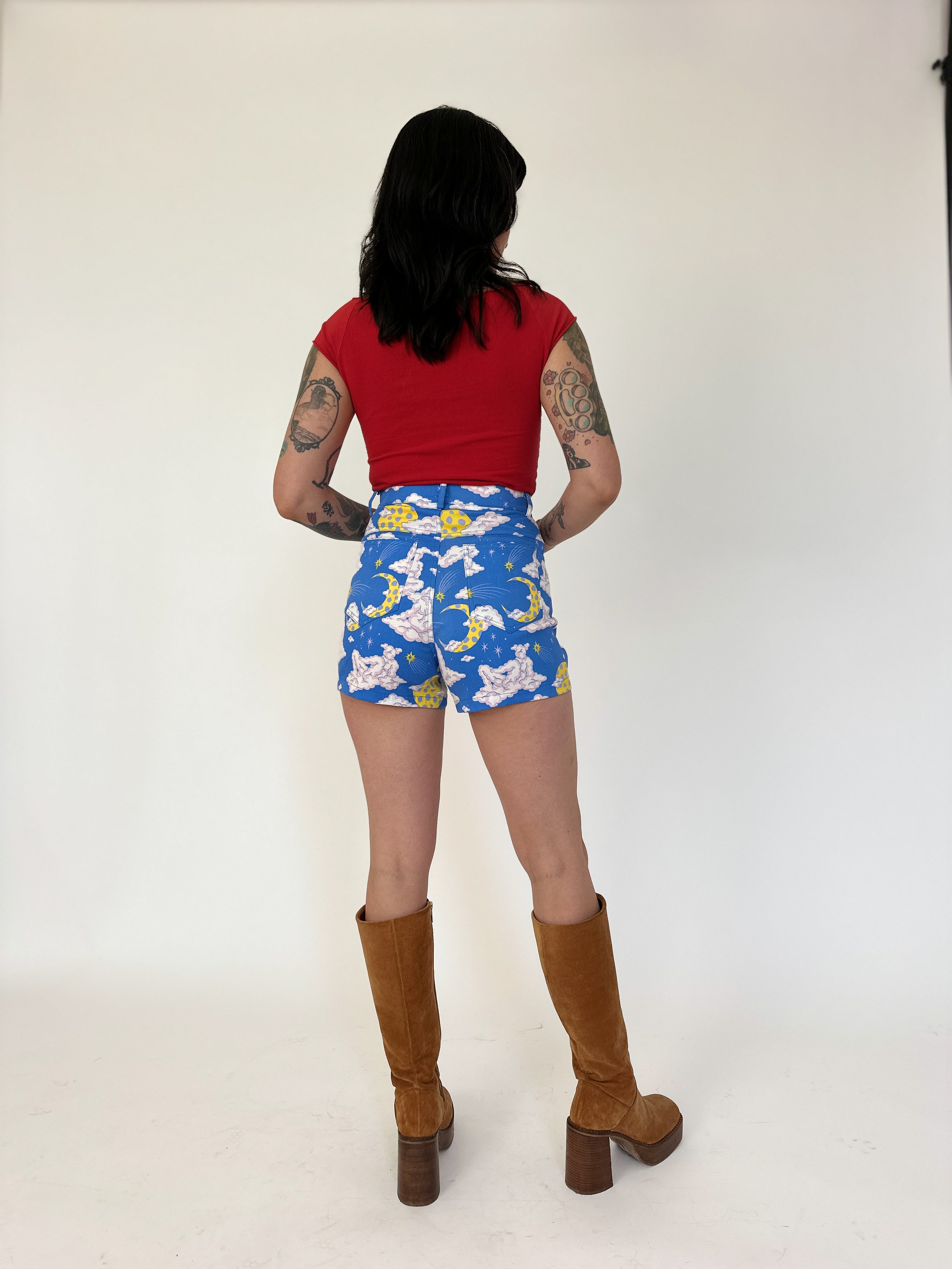 Twill Shorts Cloud People *Minor imperfections*