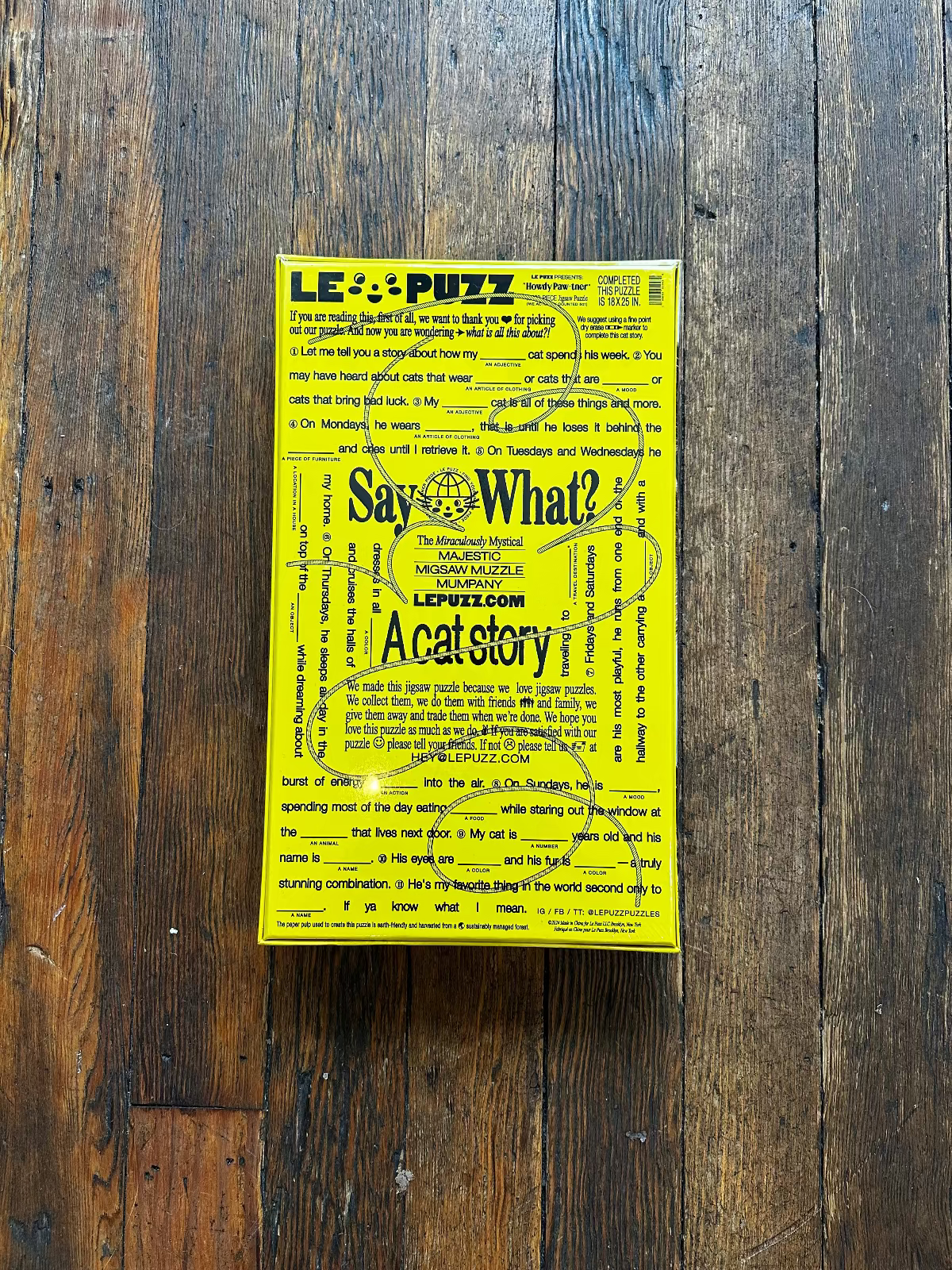 Howdy Paw-Tner Puzzle