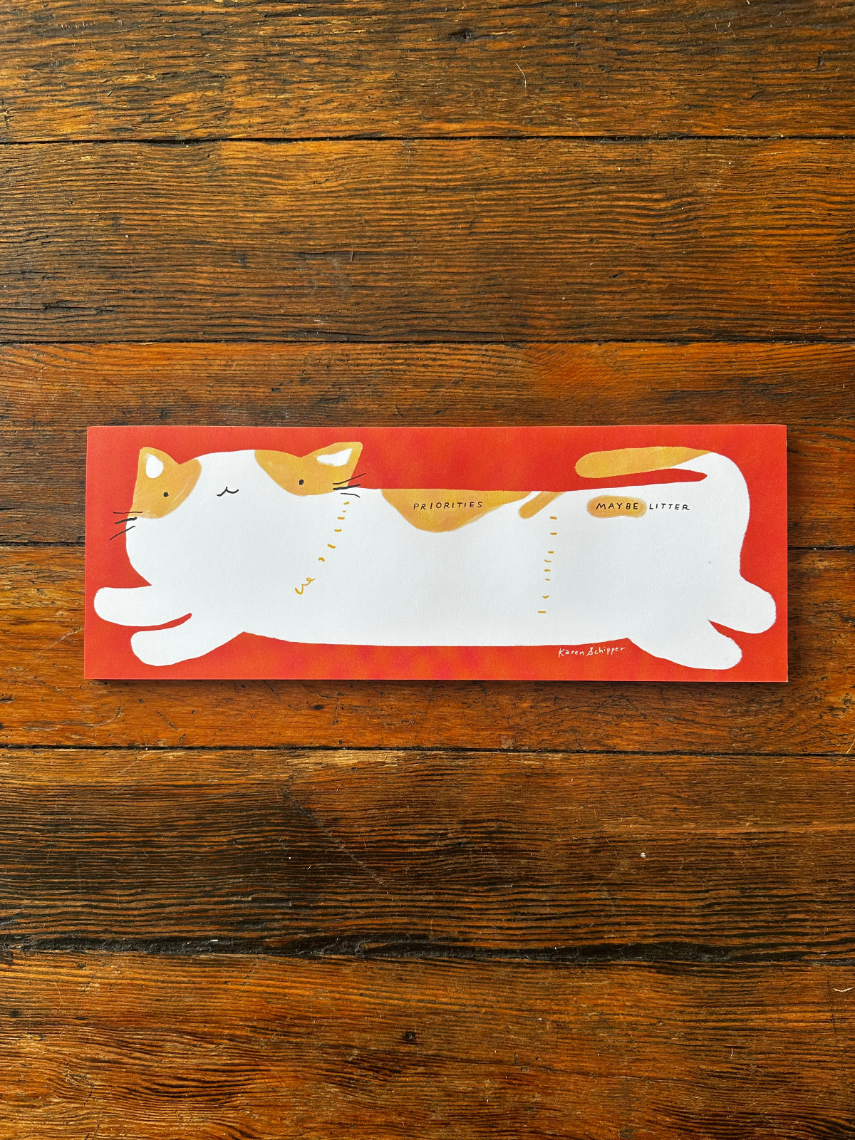 Cooper Cat Desk Planner