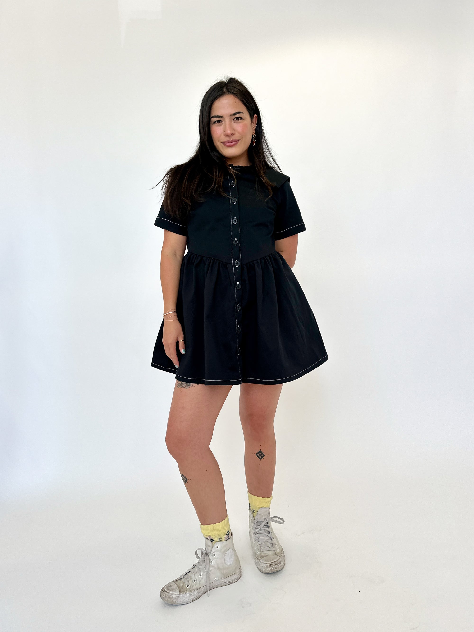 Sailor Dress Black