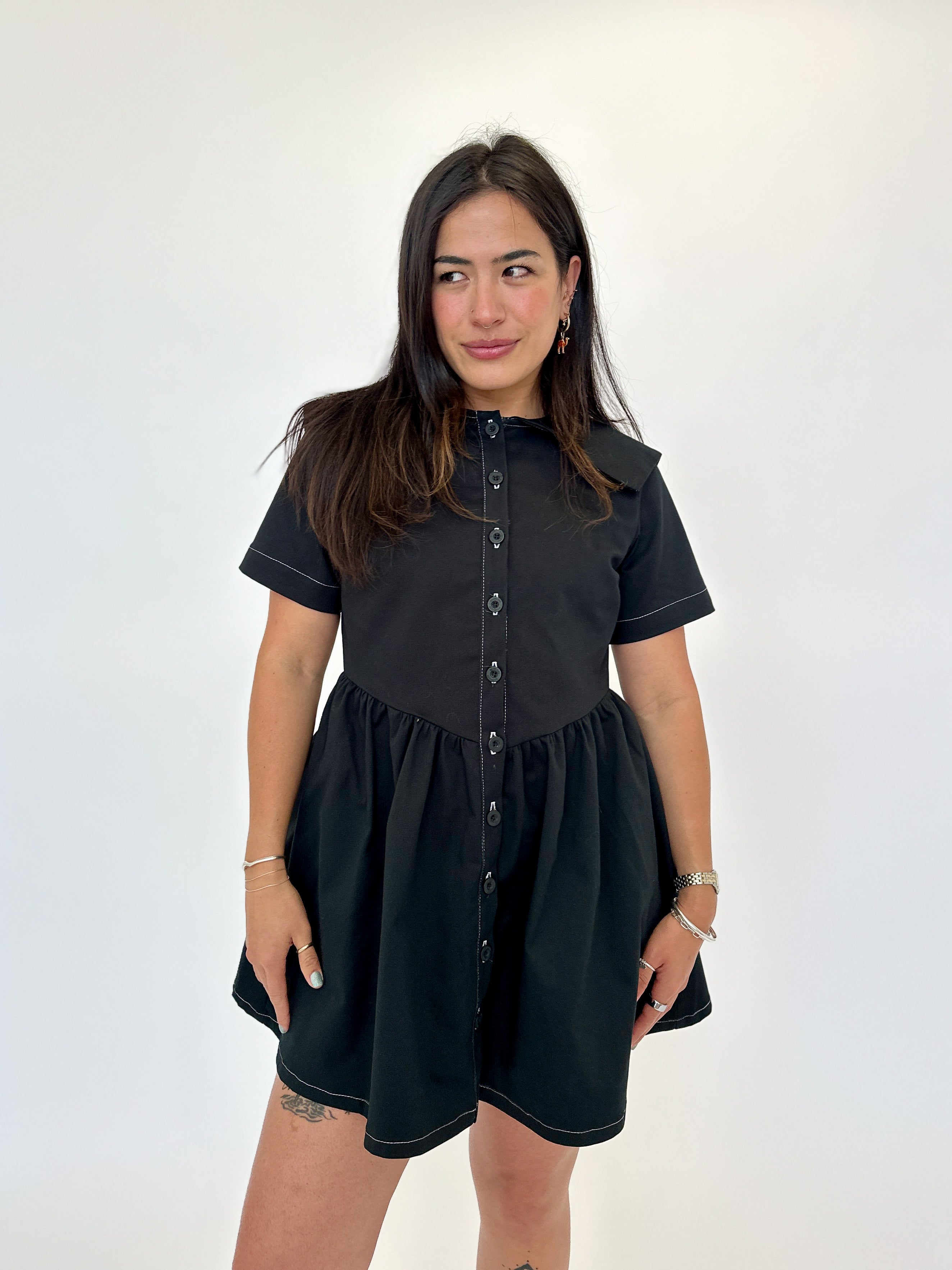 Sailor Dress Black