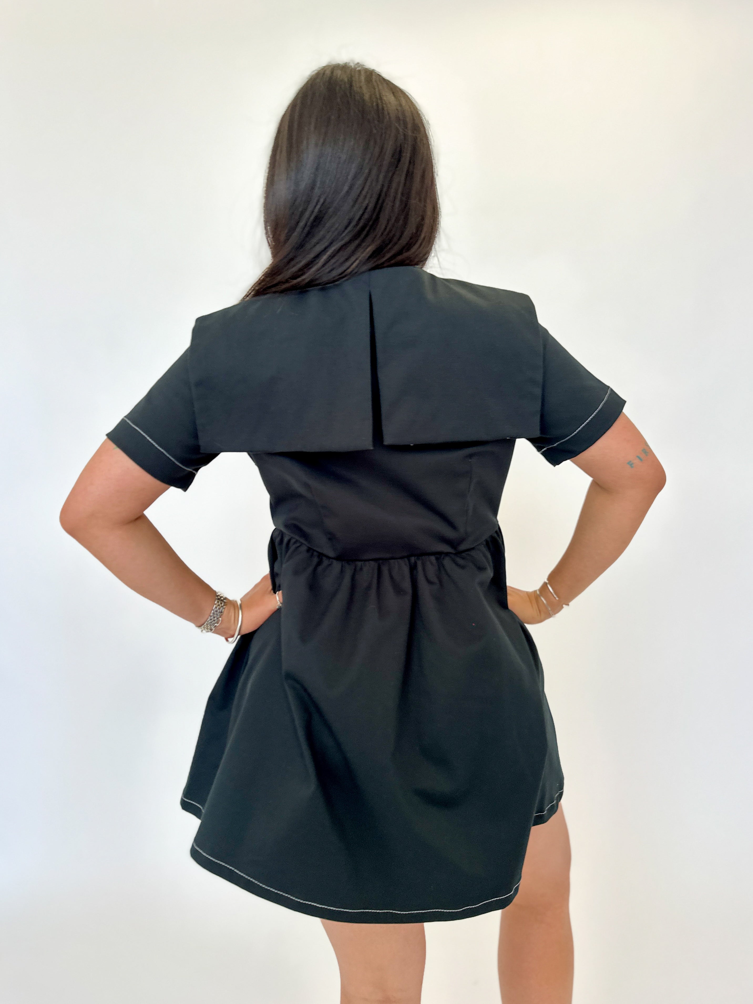 Sailor Dress Black
