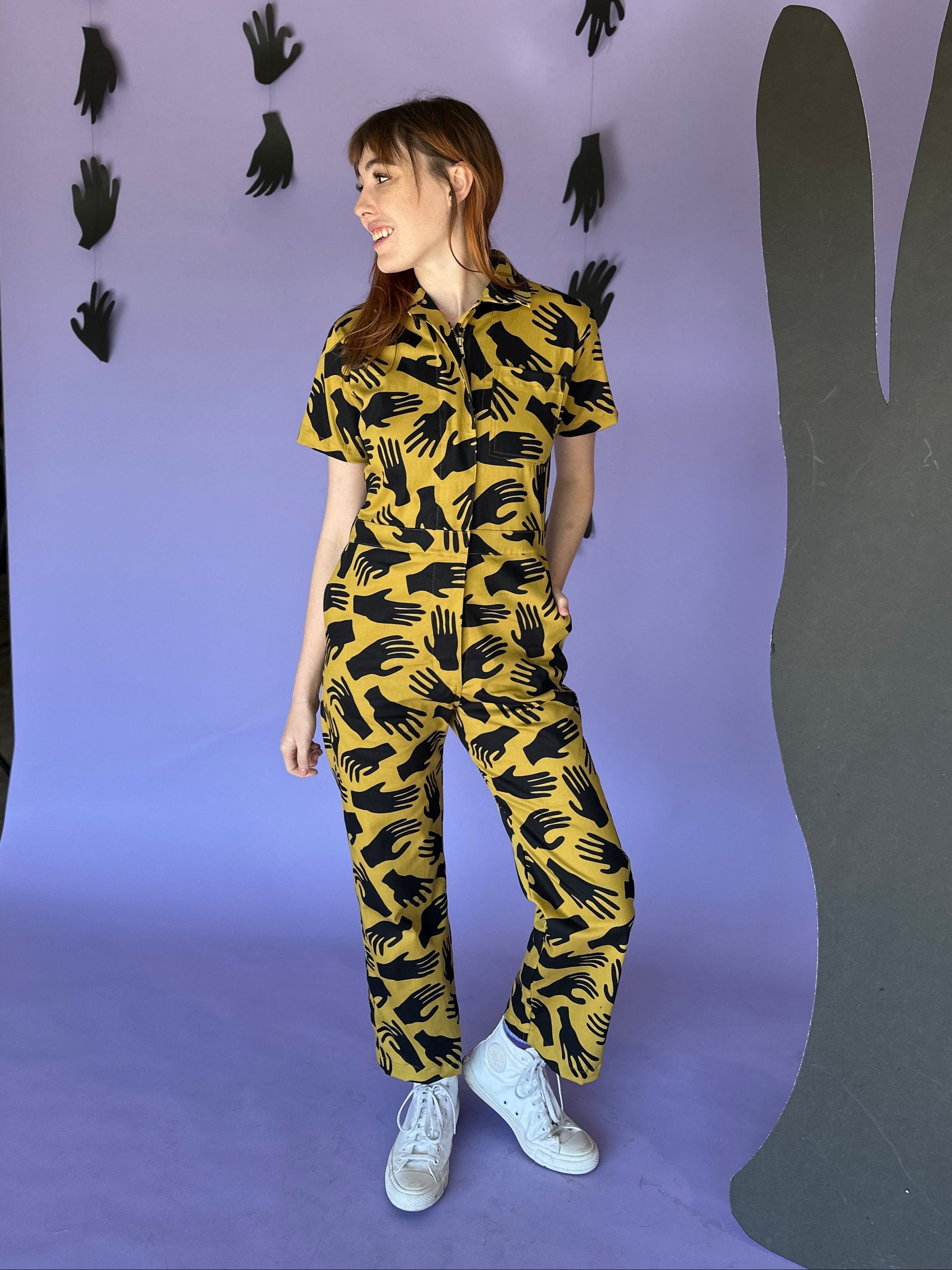 Twill Coveralls Hands