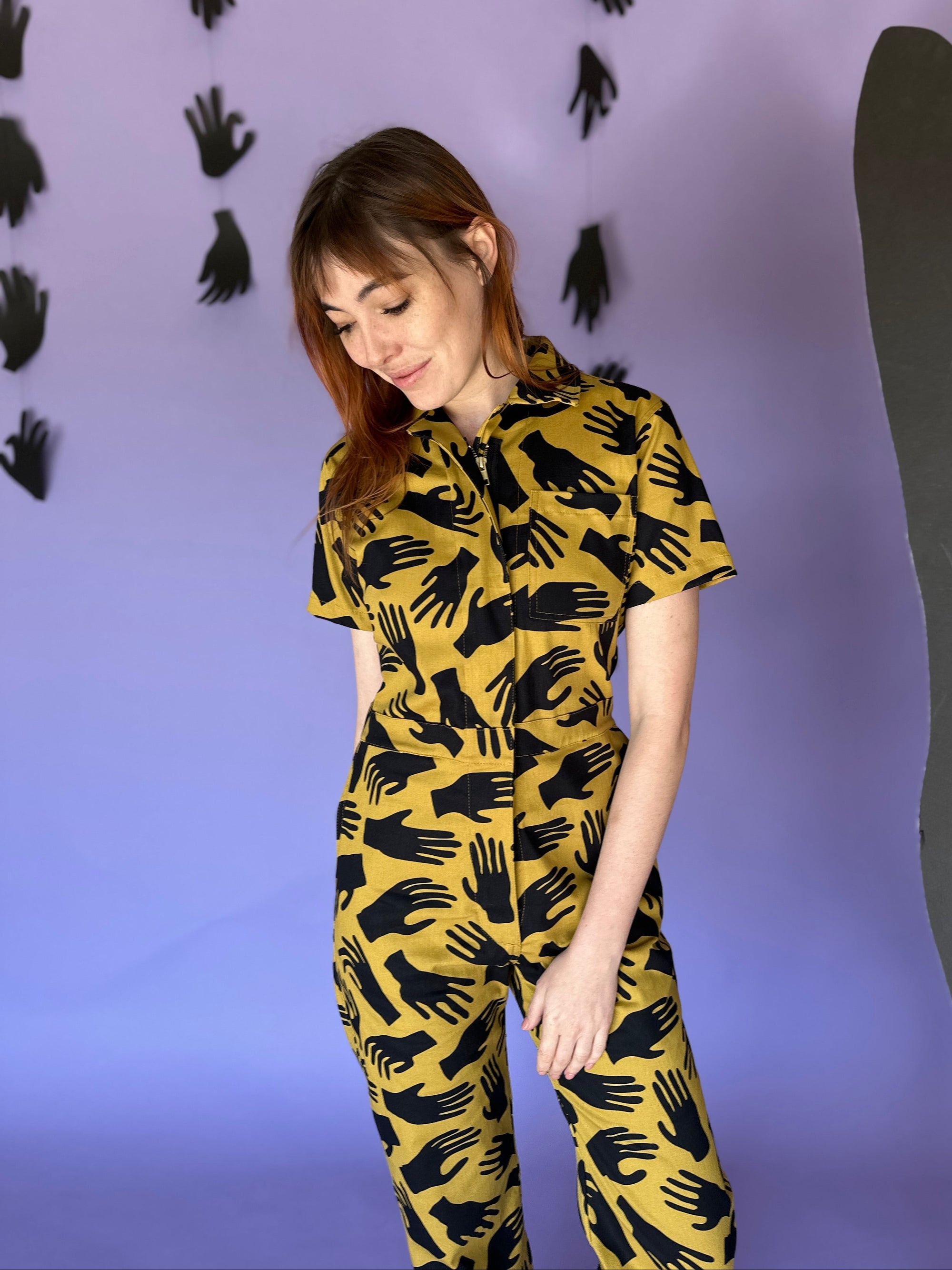 Twill Coveralls Hands