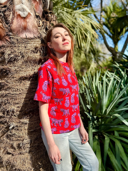 Oversized Tee Sondler Cat – NOOWORKS