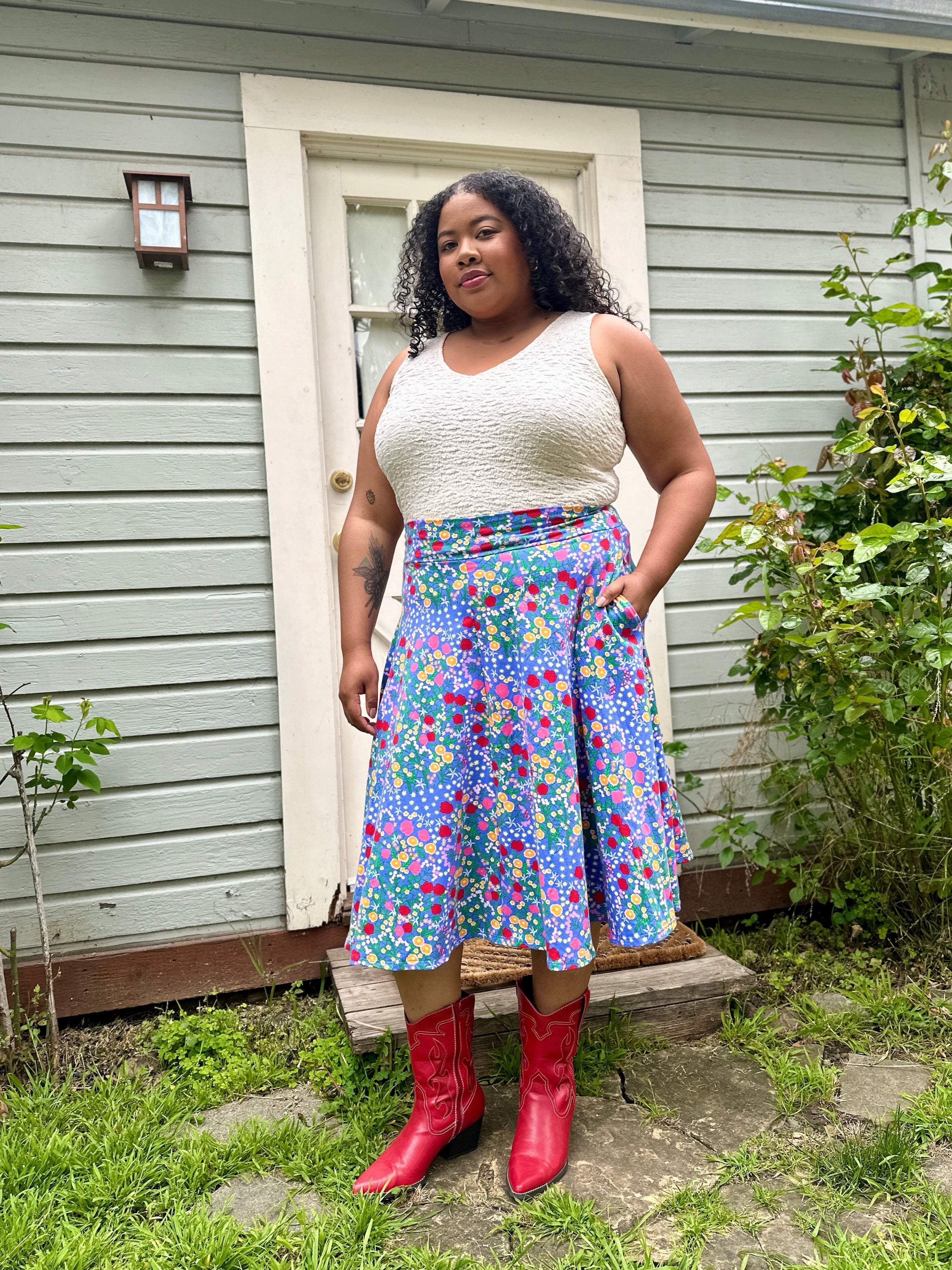 Francis Skirt Super Bloom