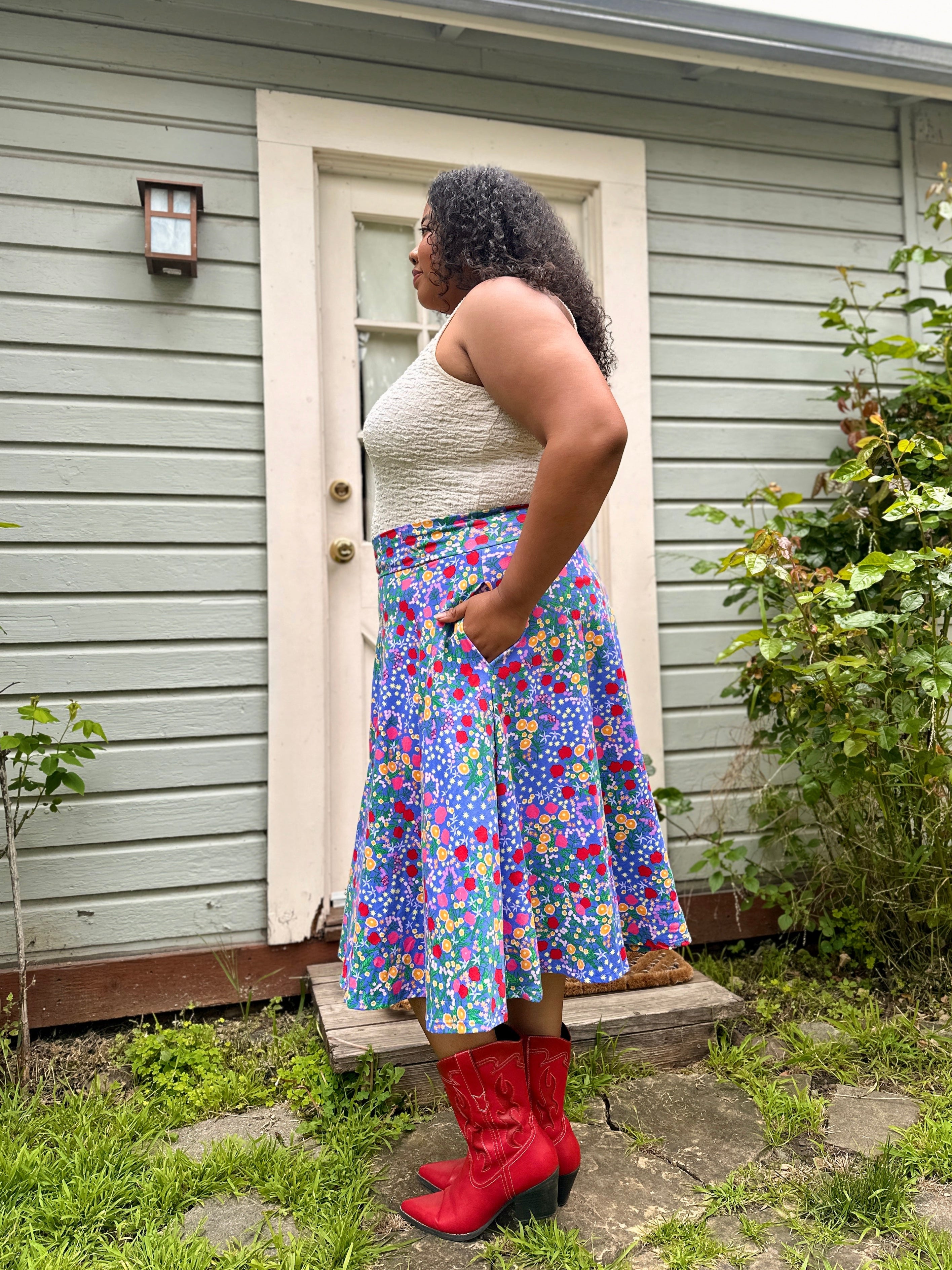 Francis Skirt Super Bloom