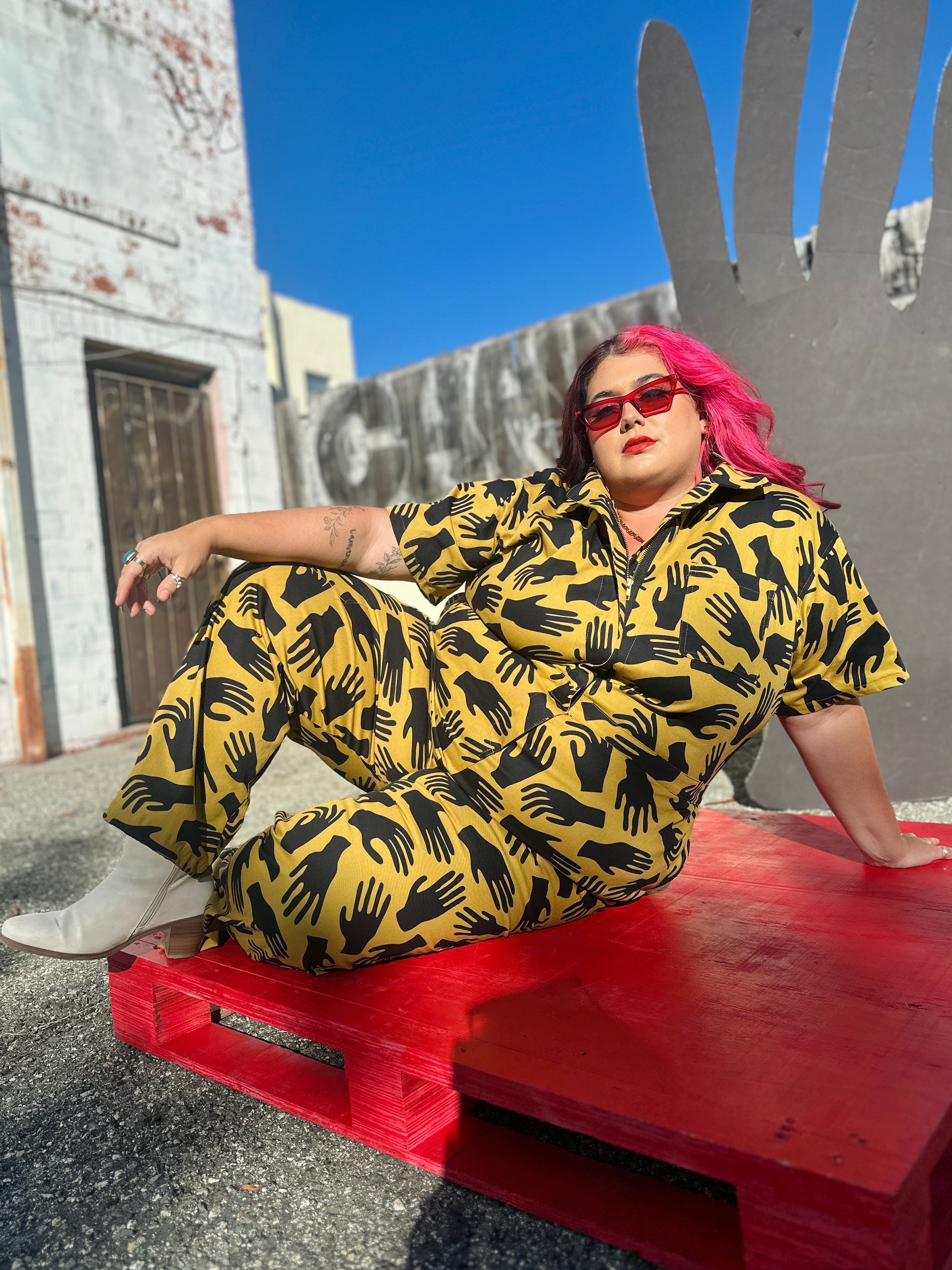 Twill Coveralls Hands