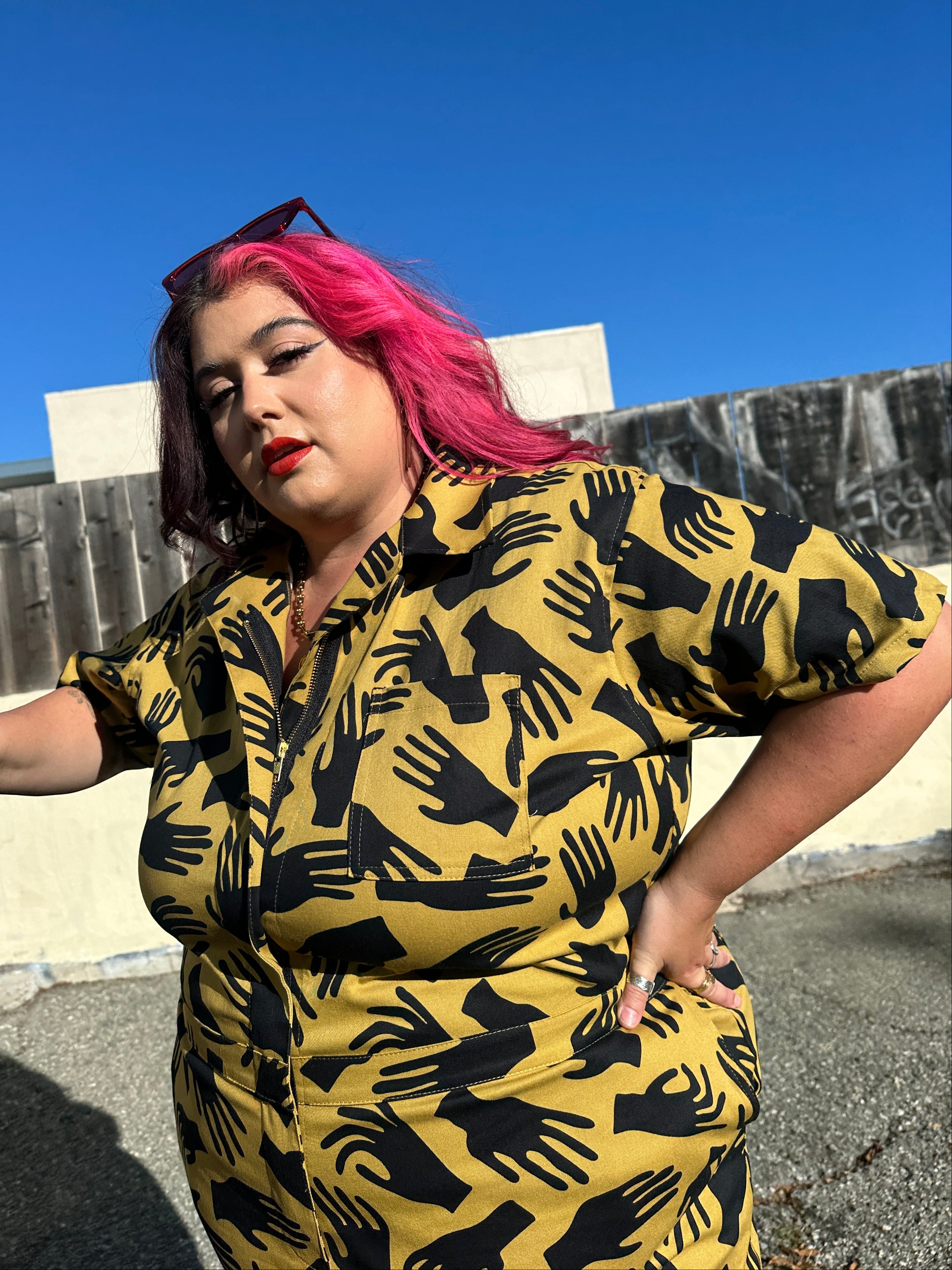 Twill Coveralls Hands