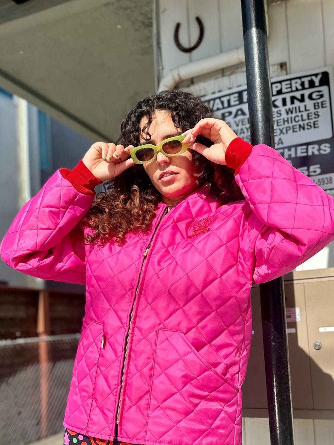 Freezer Jacket Pink/Red