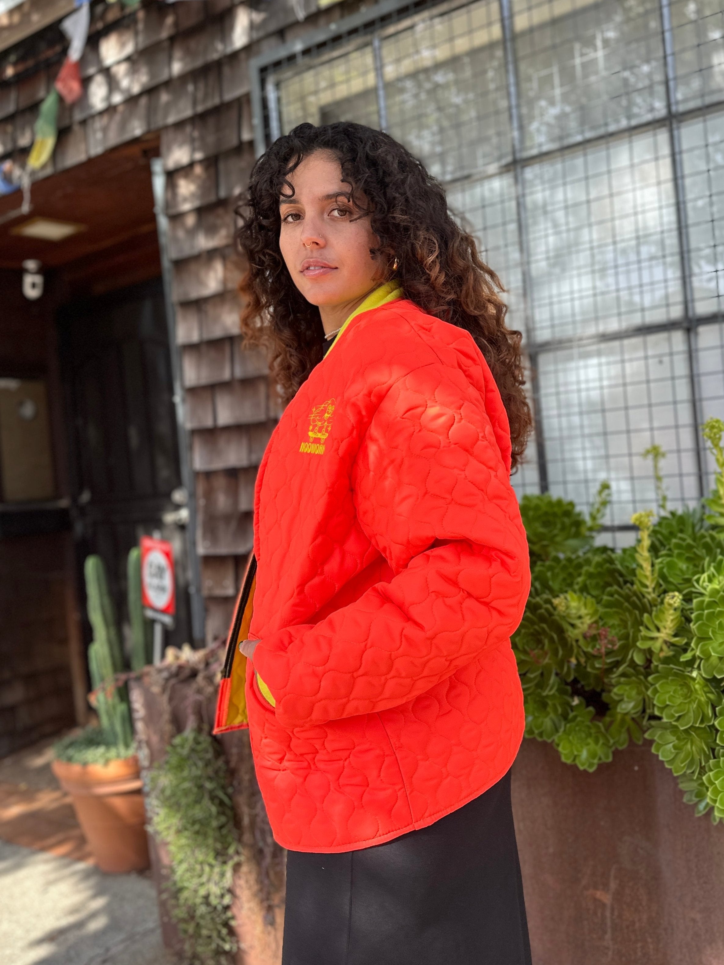 Freezer Jacket Orange/Yellow