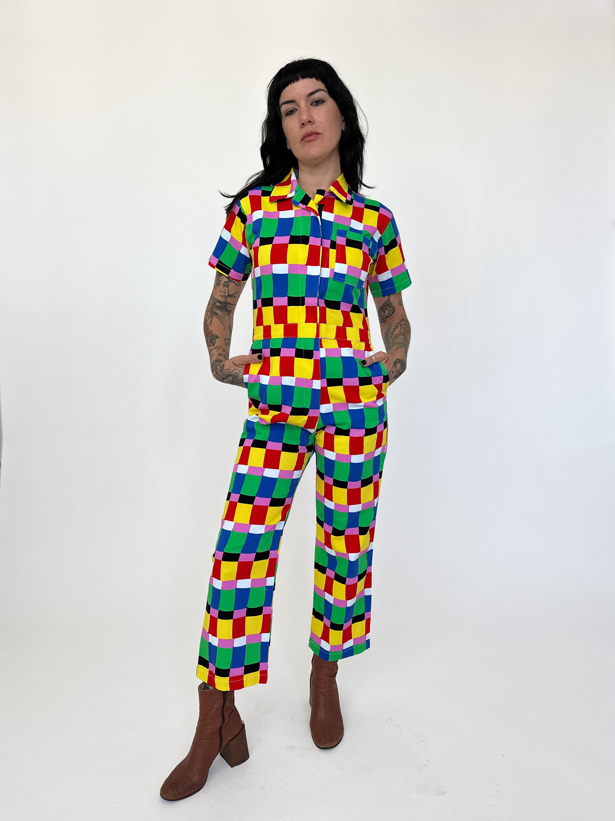 Twill Coveralls Candy Weave