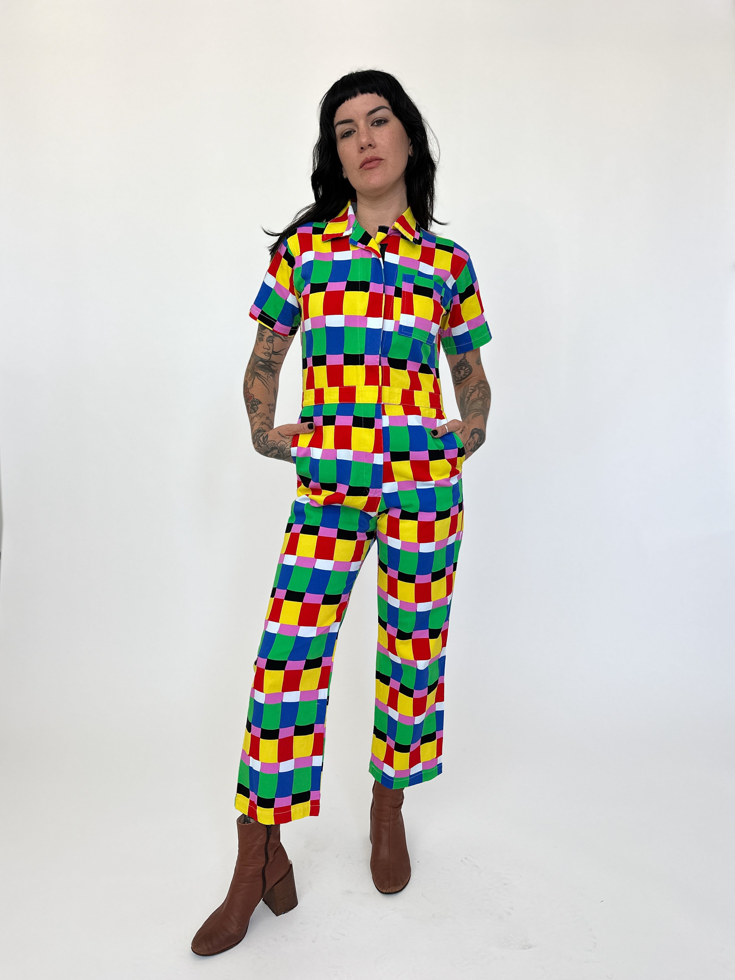 Twill Coveralls Candy Weave
