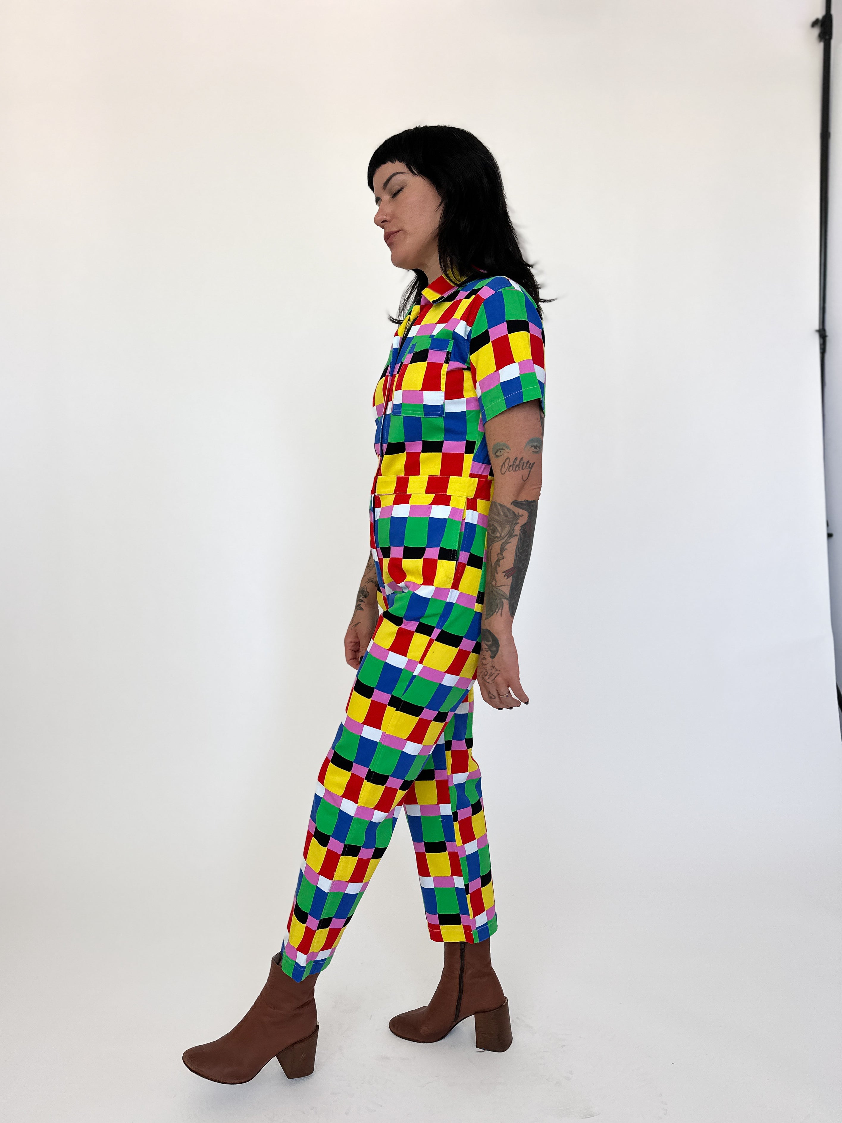 Twill Coveralls Candy Weave