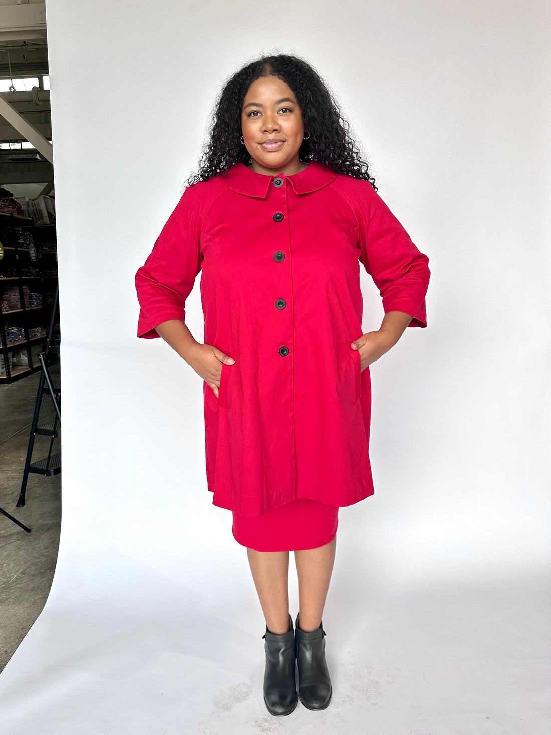 Shelley Coat Red