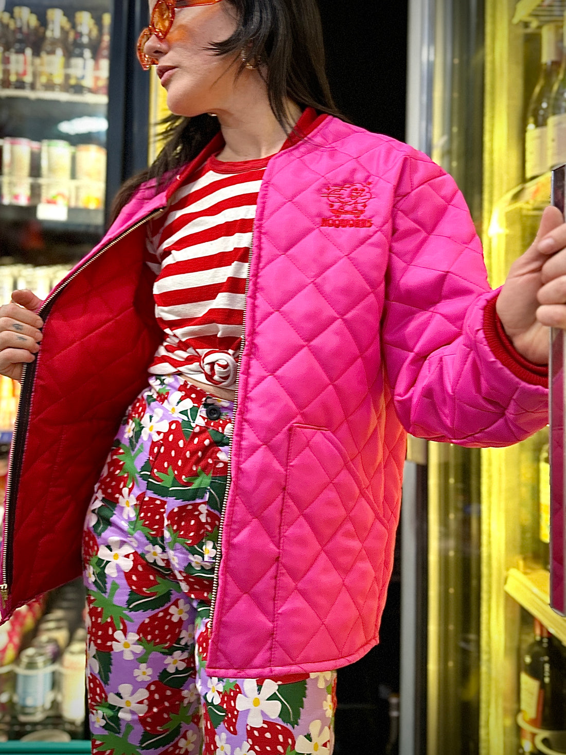 Freezer Jacket Pink/Red